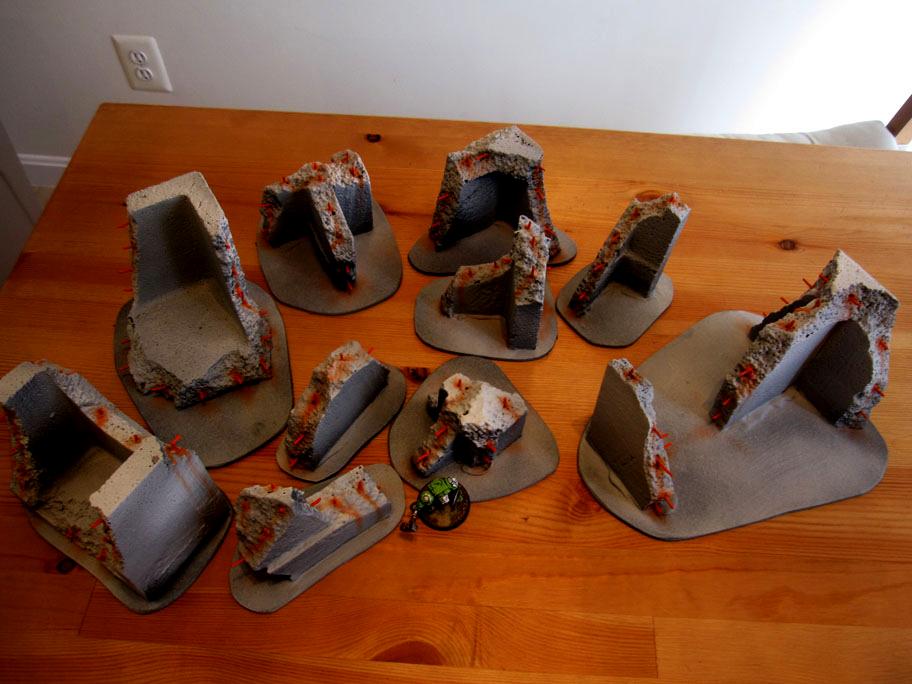 Ruins, Terrain