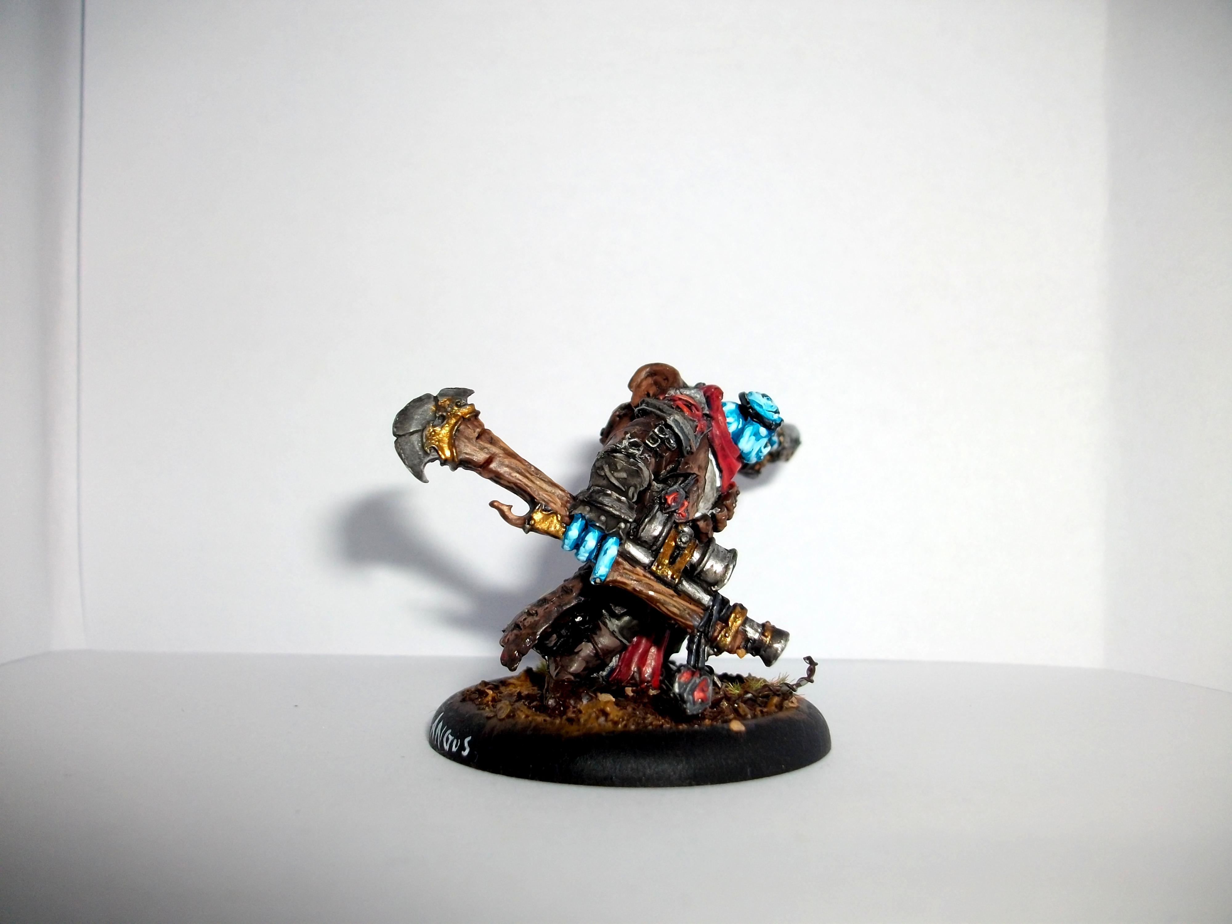 Angus, Grim Angus, Hordes, Troll, Trollbloods, Warlock