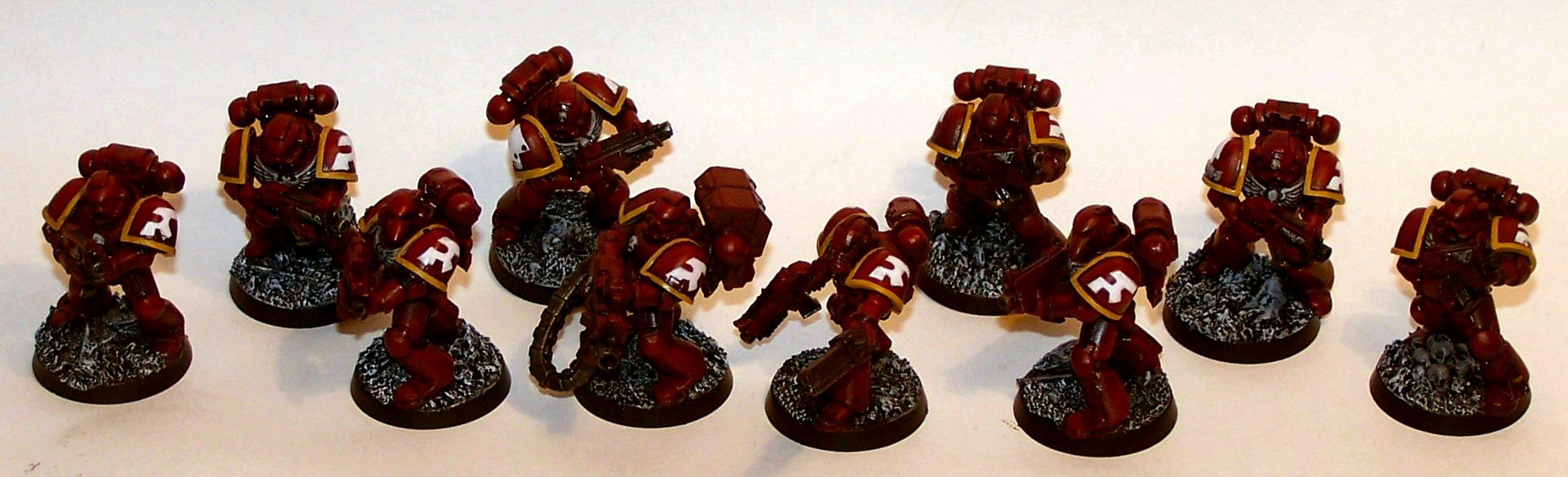 Emperor's Wings, Space Marines, Tactical Squad, Work In Progress