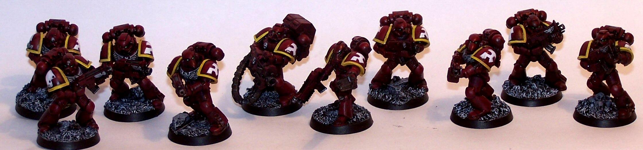 Emperor's Wings, Space Marines, Tactical Squad, Work In Progress