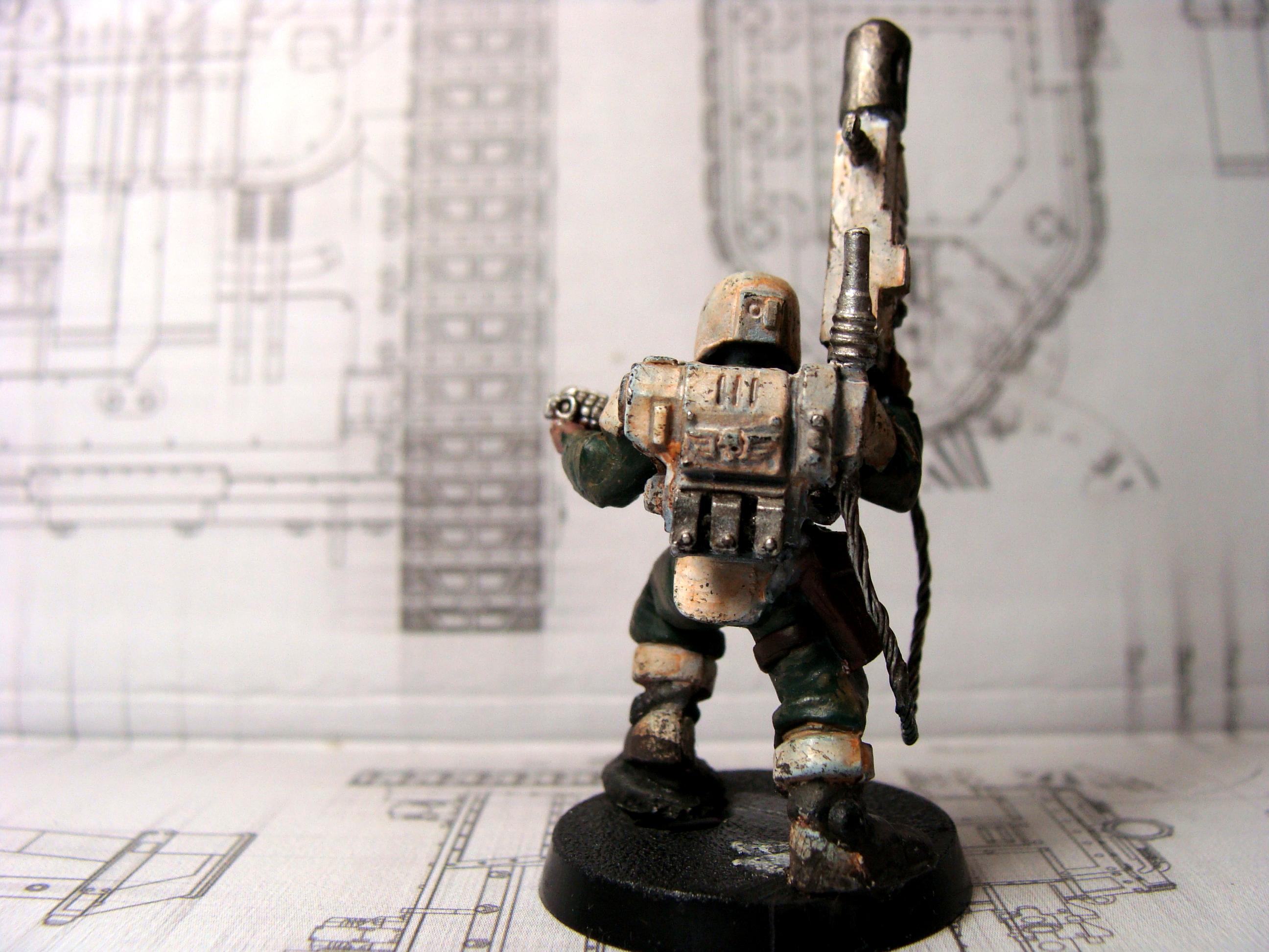 Battle Damage, Death Korps of Krieg, Imperial Guard, Infantry, Weathered