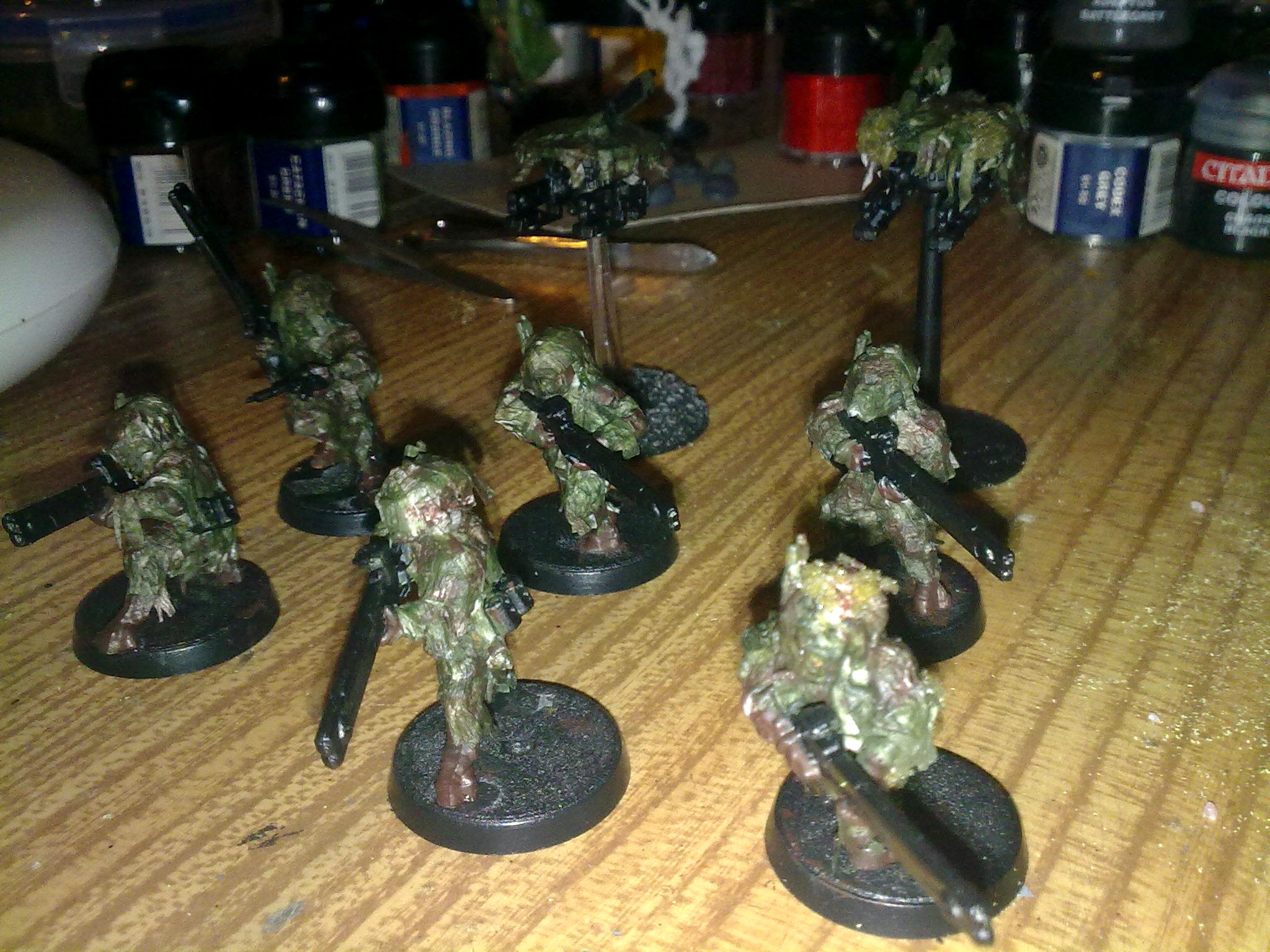 Camouflage, Tau