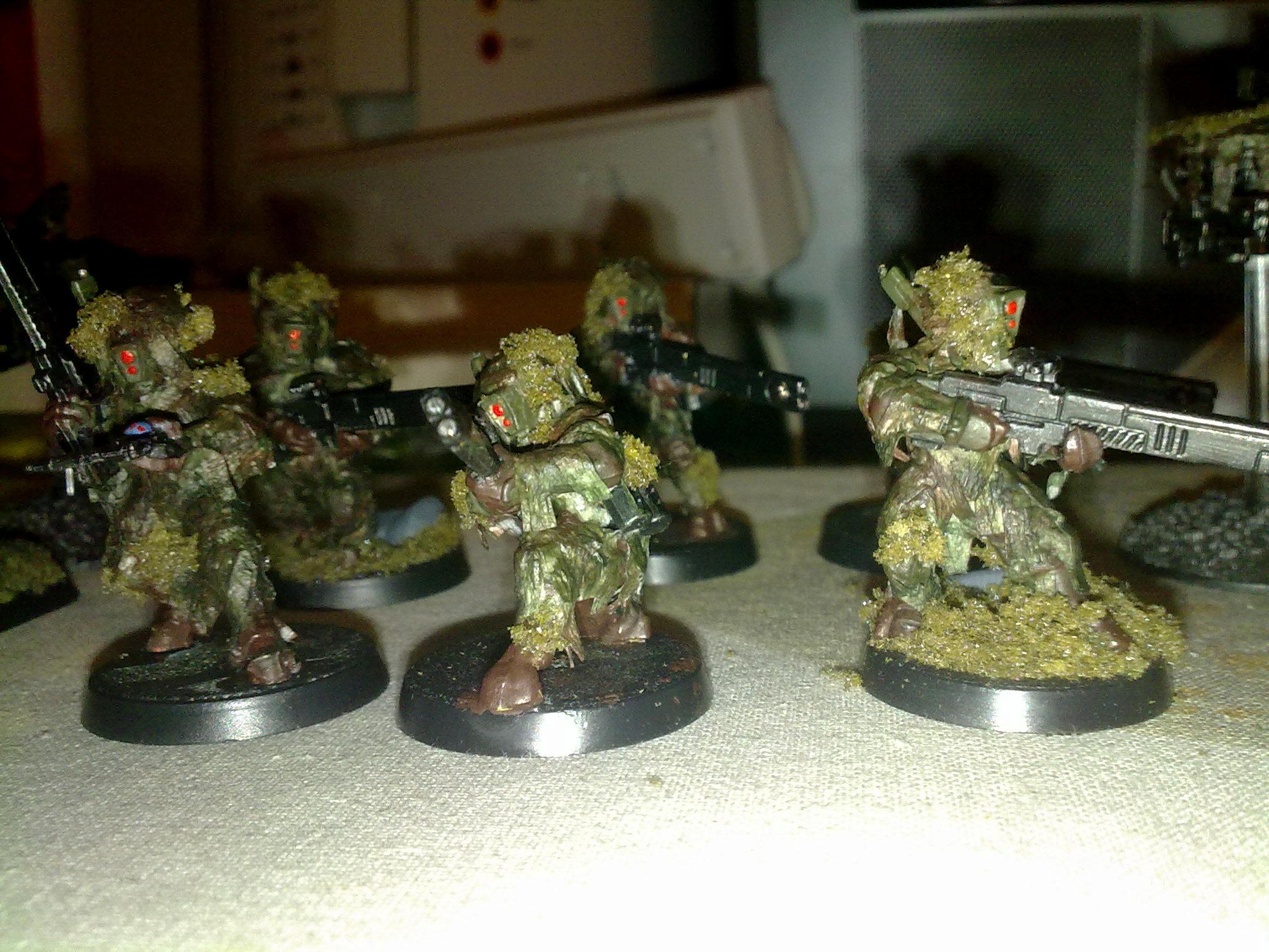 Camouflage, Tau