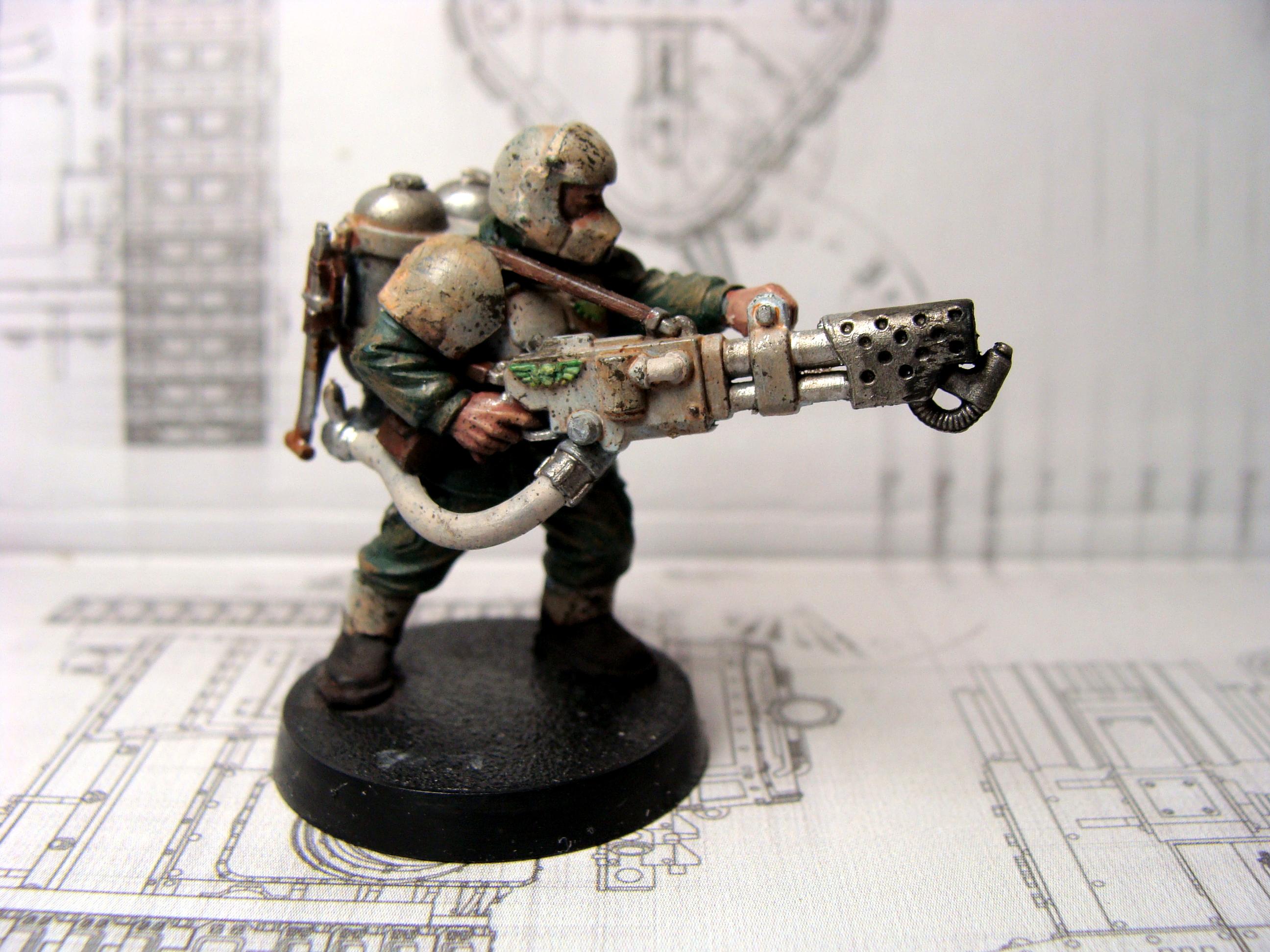 Flamer, Imperial Guard, Warhammer 40,000