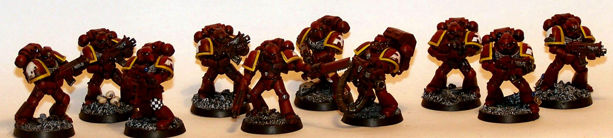 Emperor's Wings, Space Marines, Tactical Squad