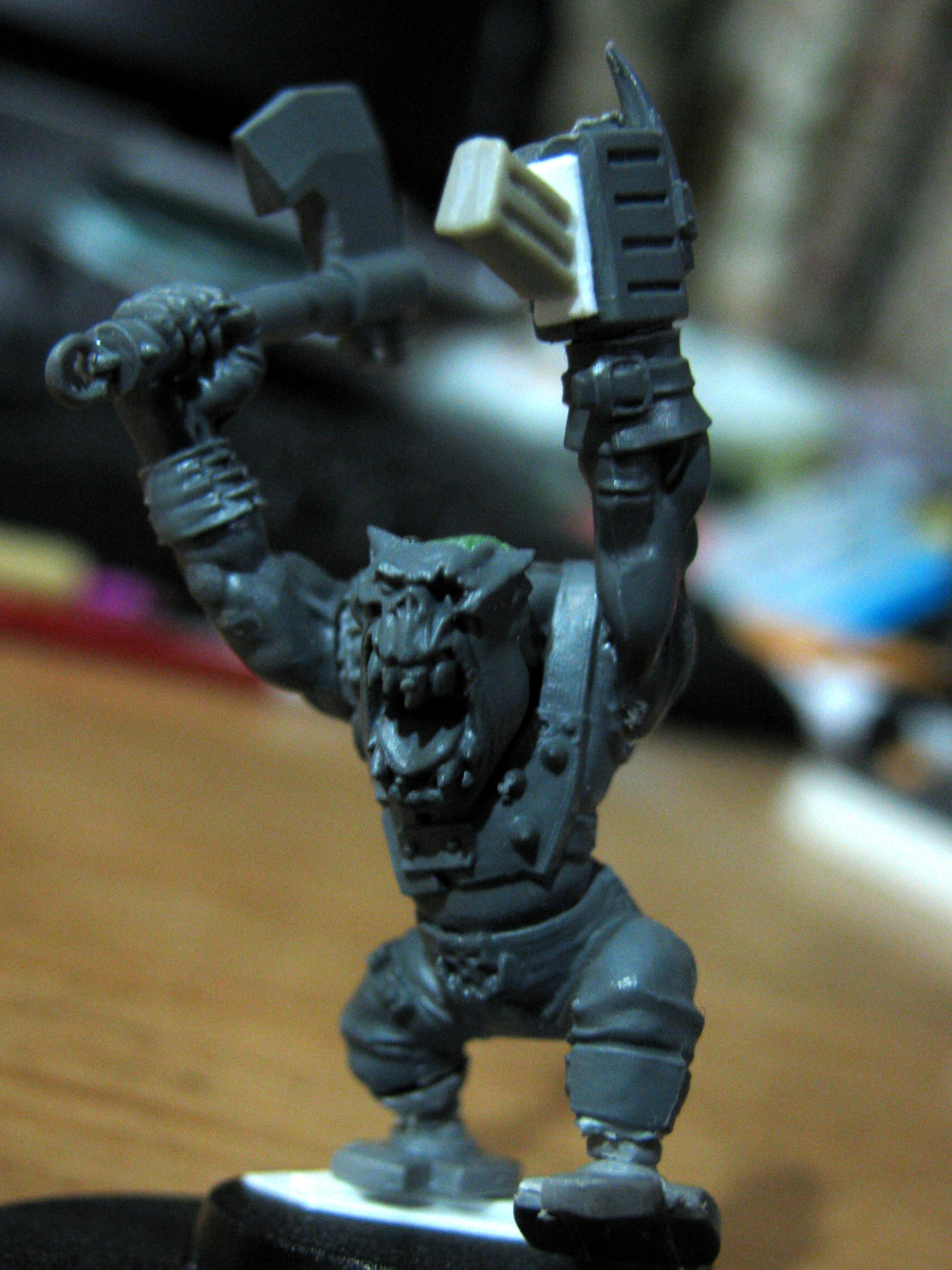 Bionik, Conversion, Cyborks, Orks, Warhammer 40,000, Work In Progress