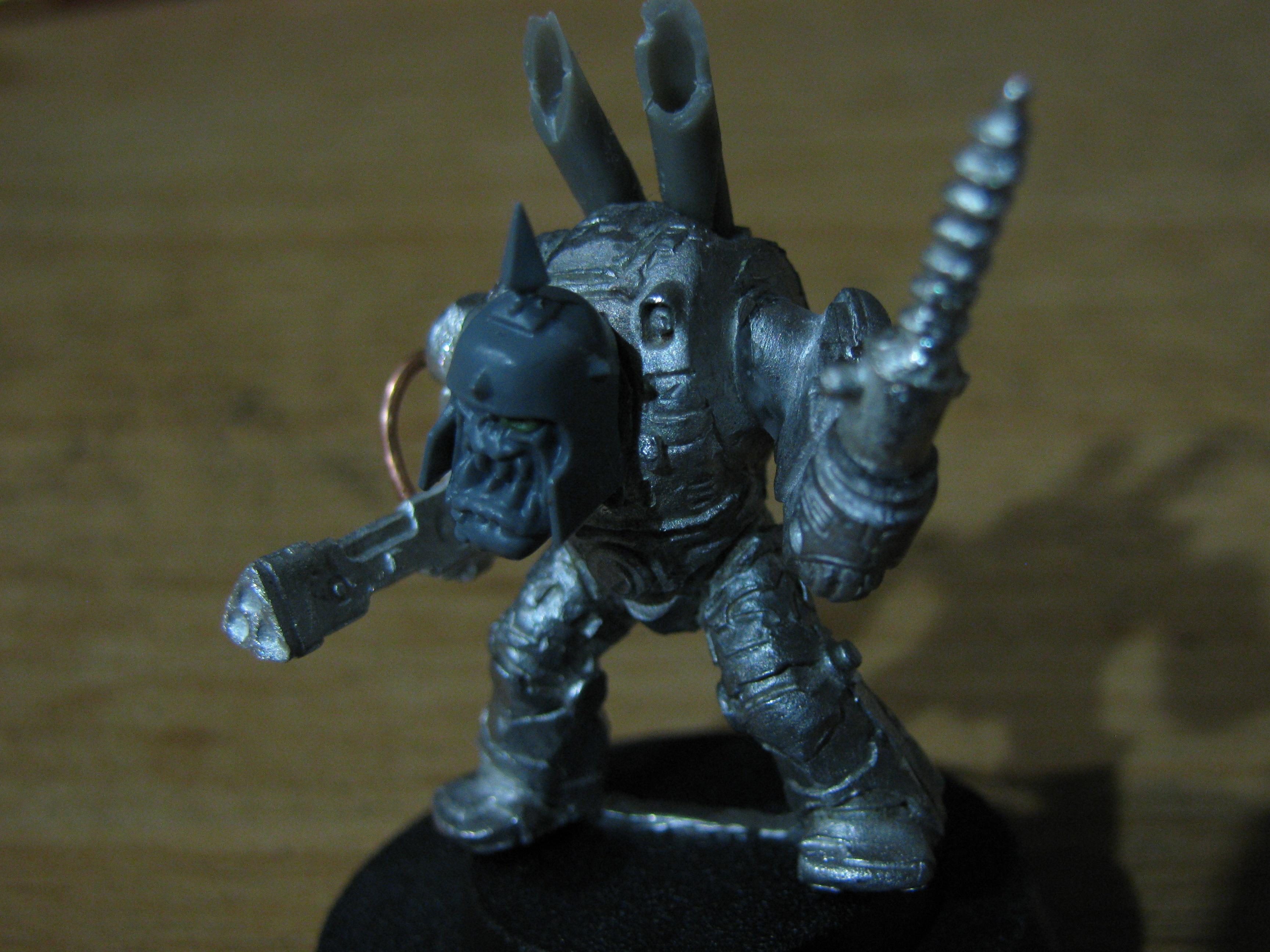 Bionik, Conversion, Cyborks, Orks, Warhammer 40,000, Work In Progress