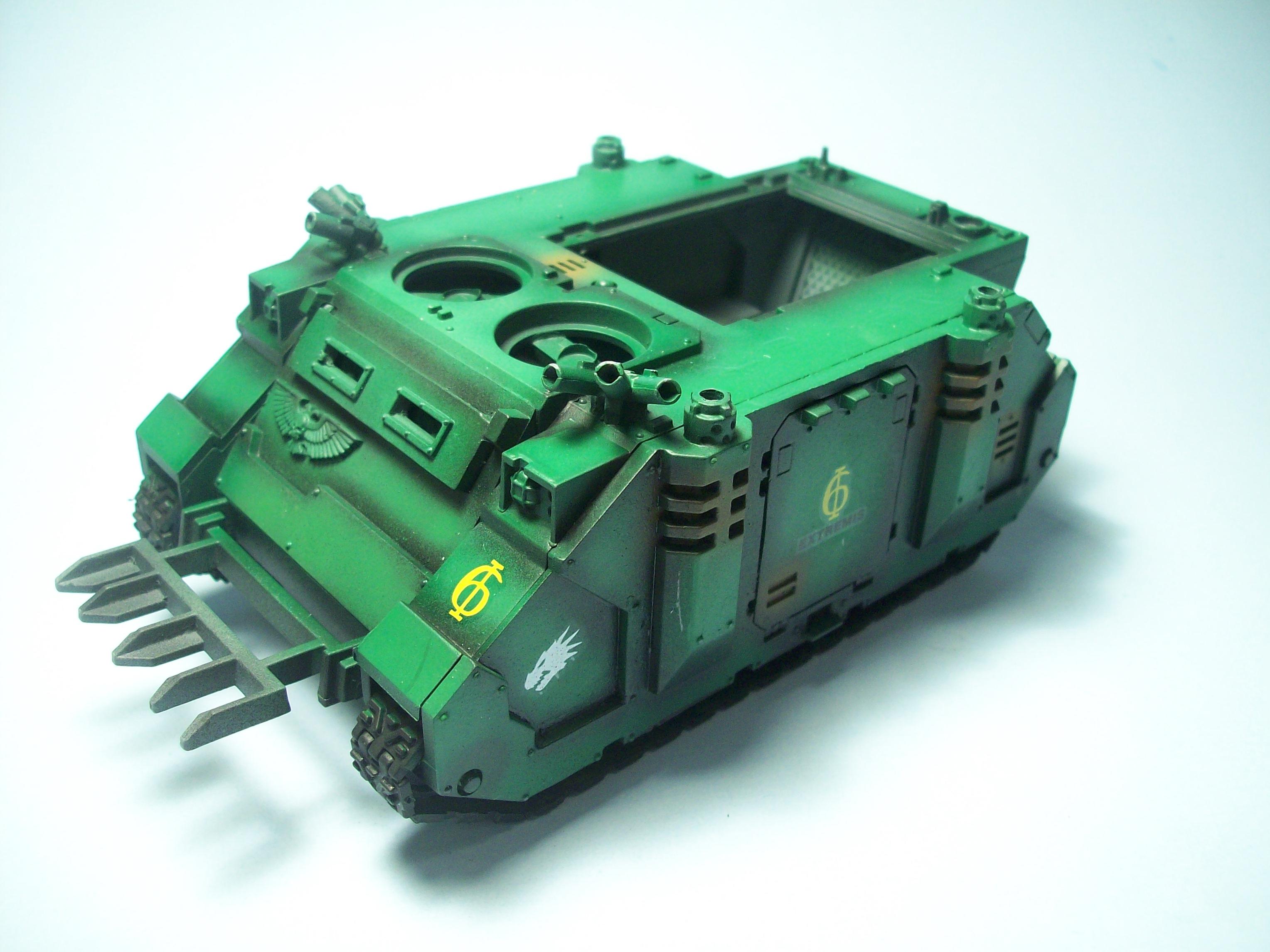 Rhino, Salamander, Shading, Space Marines