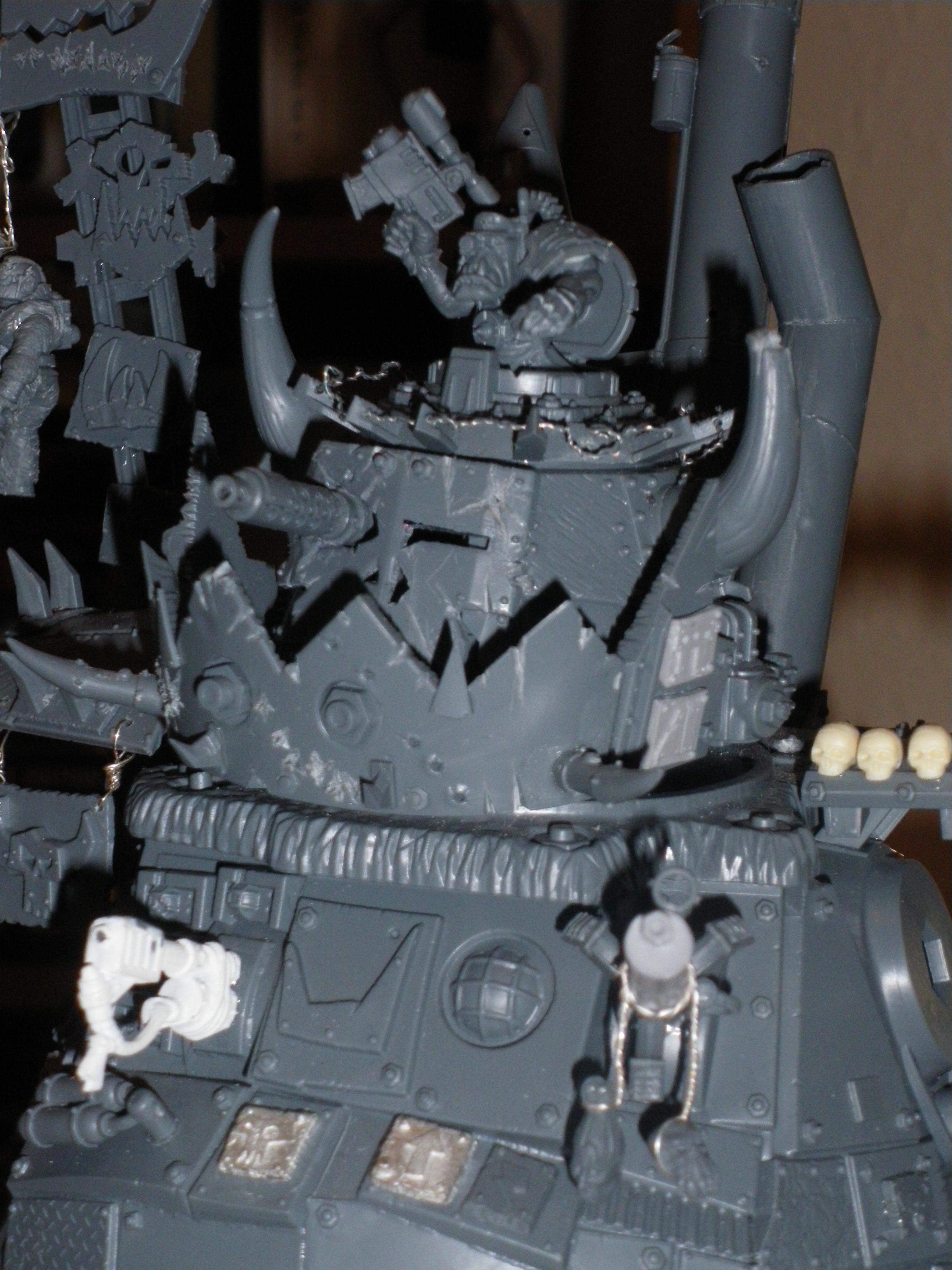 Convershun, Conversion, Orks, Stompa, Work In Progress