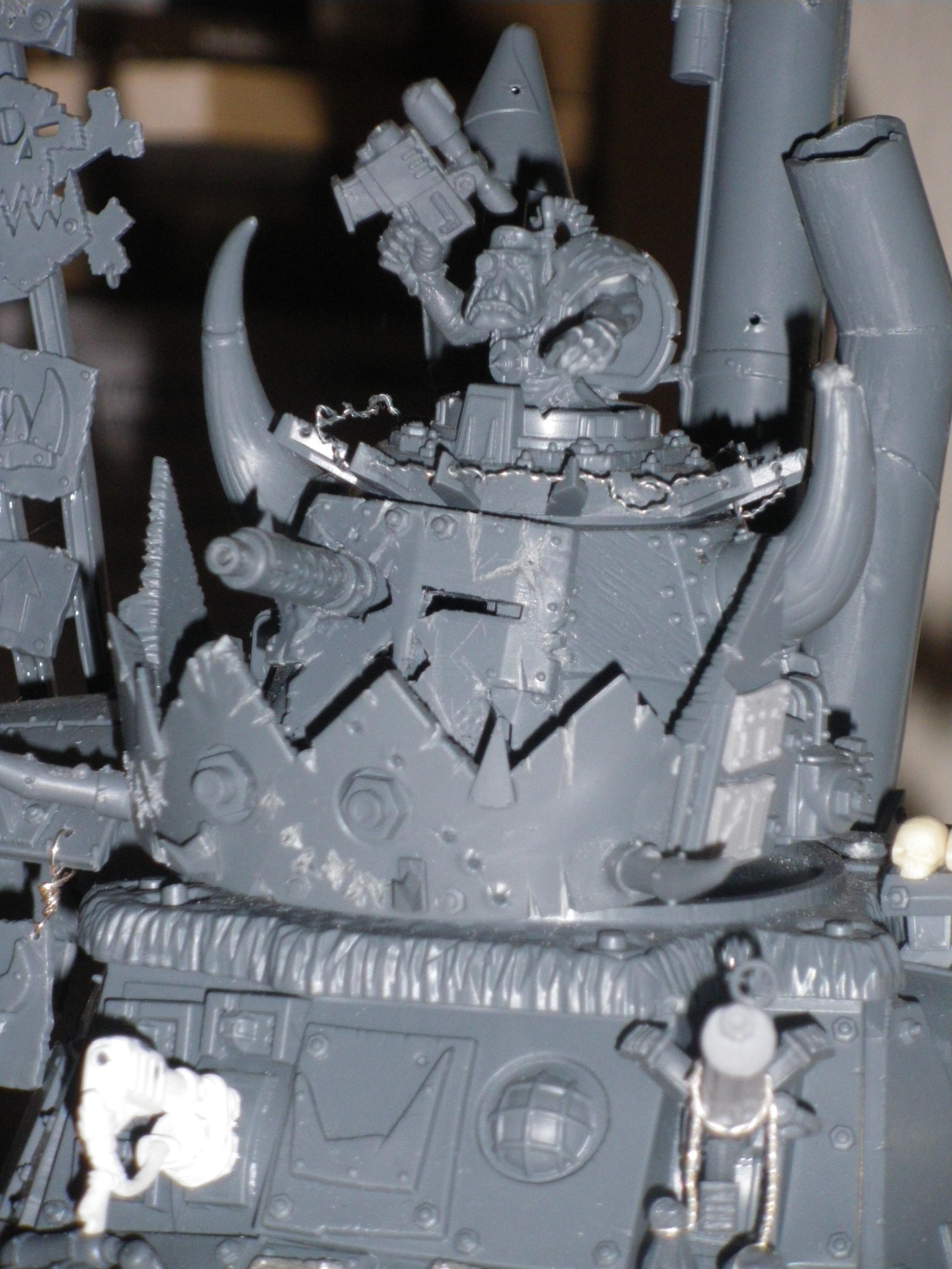 Convershun, Conversion, Orks, Stompa, Work In Progress