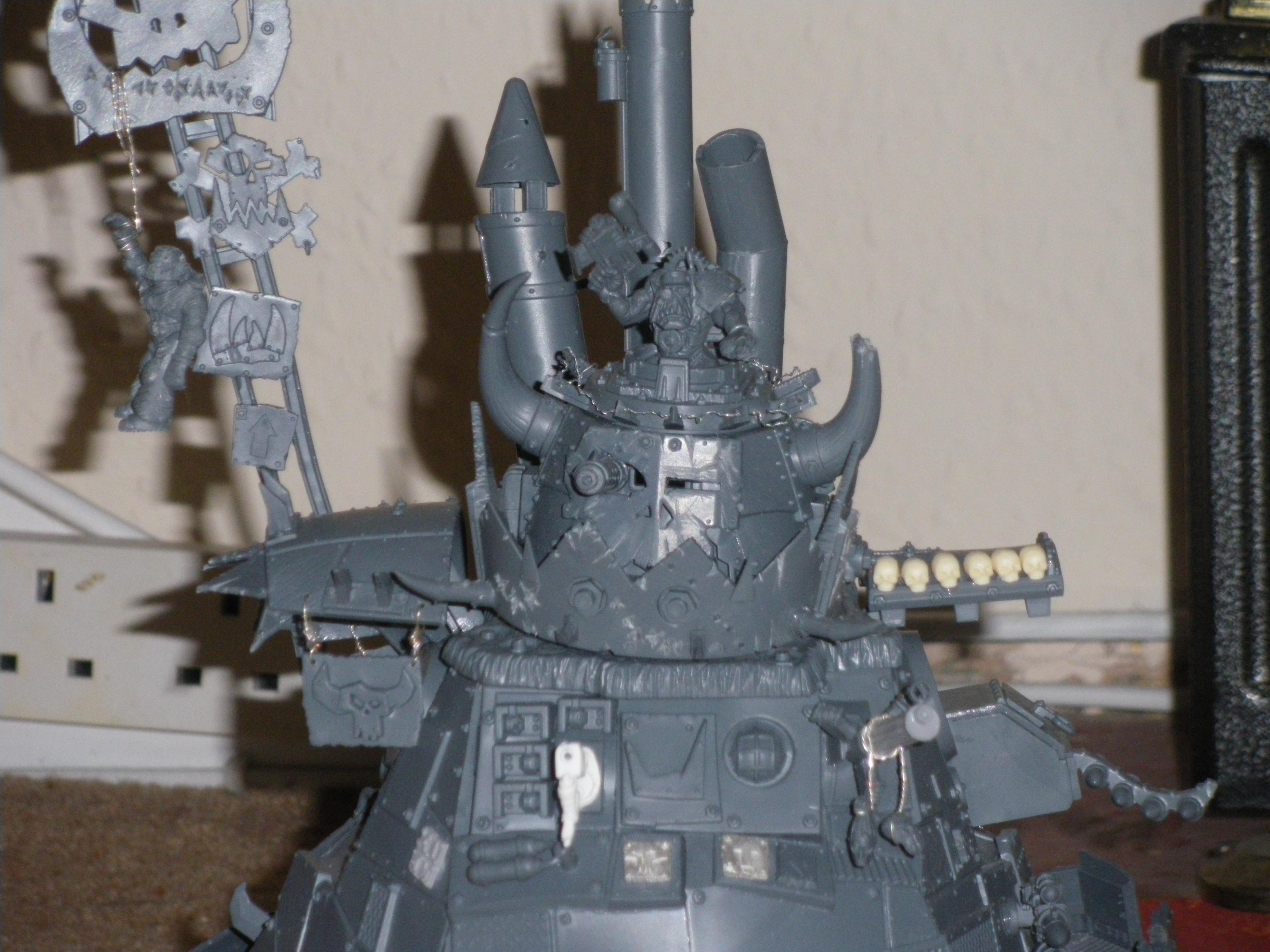 Convershun, Conversion, Orks, Stompa, Work In Progress