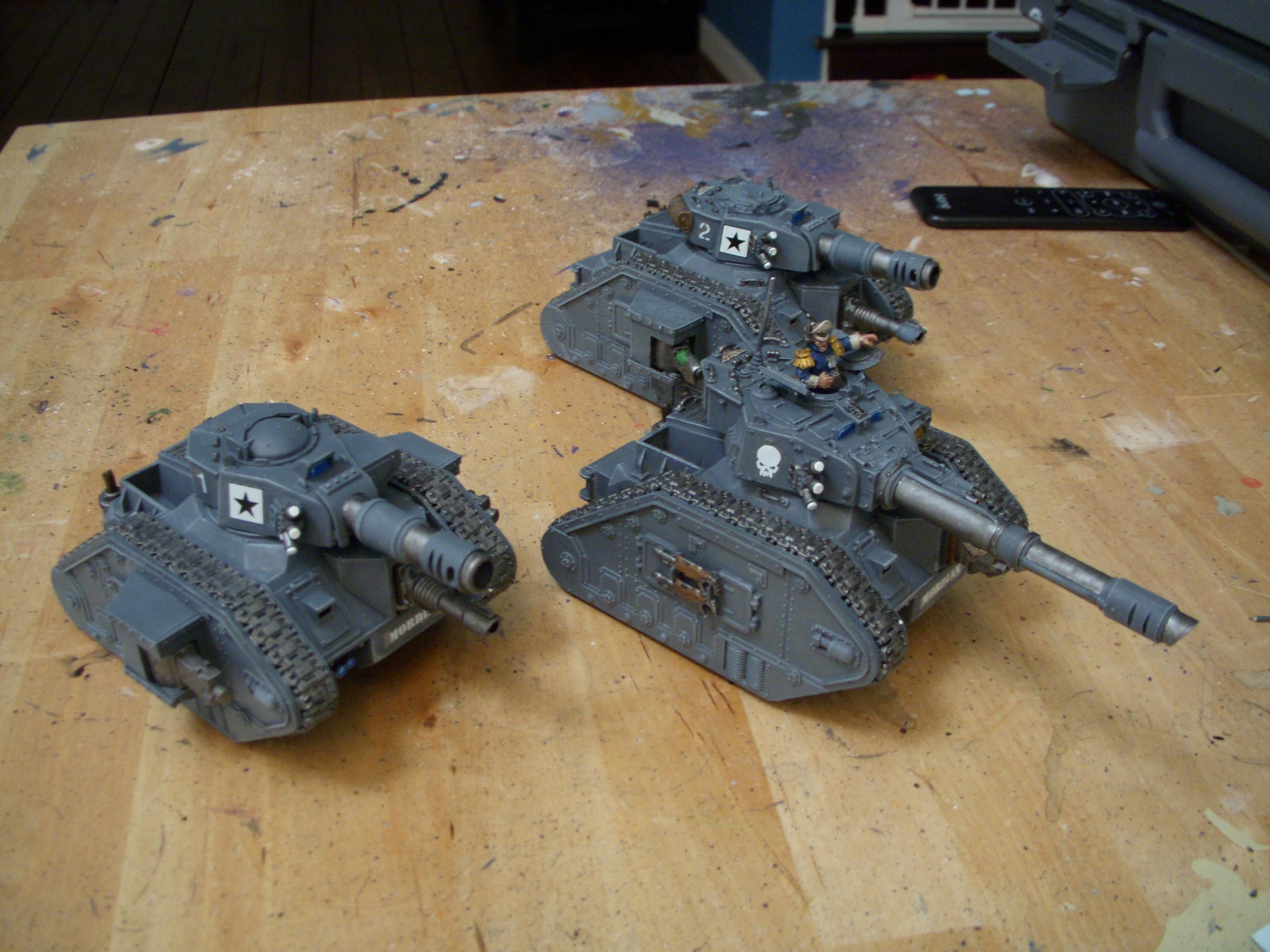 Bad Moon Orks, Imperial Guard Mordian Iron Guard Bad Moon Orks, Mordian Imperial Guard