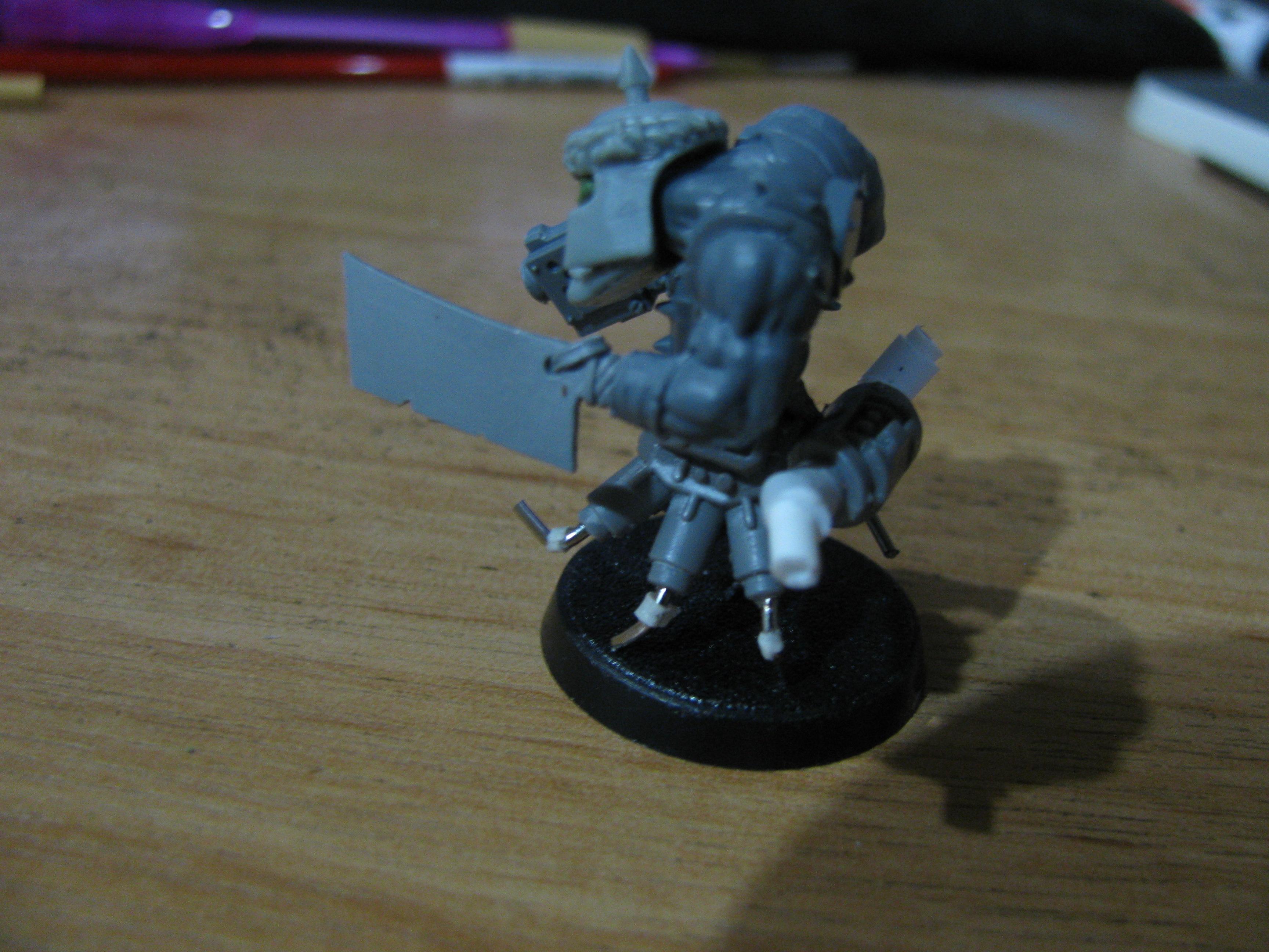 Bionik, Conversion, Cybork, Cyborks, Orks, Warhammer 40,000, Work In Progress