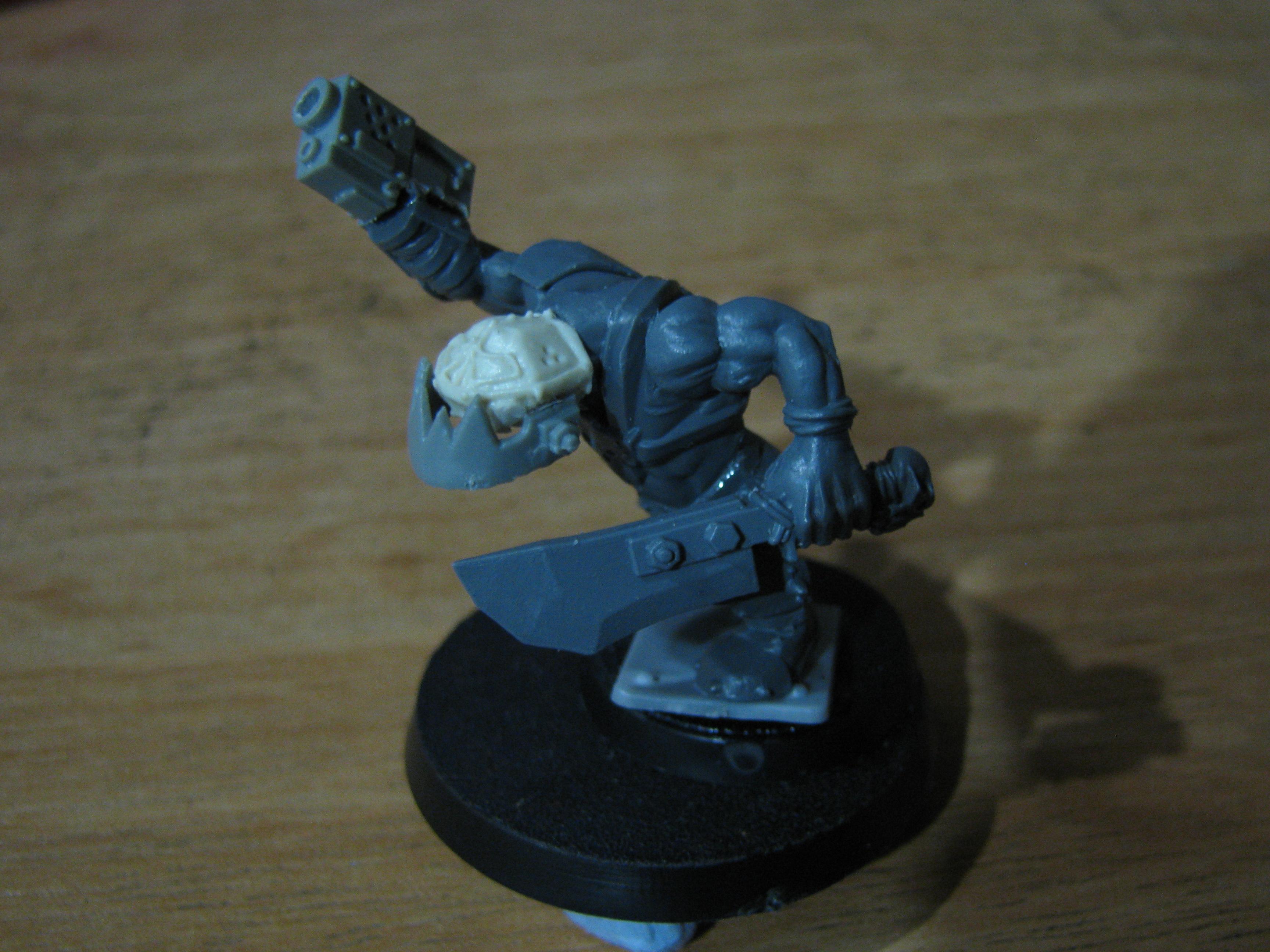 Bionik, Conversion, Cybork, Cyborks, Orks, Warhammer 40,000, Work In Progress