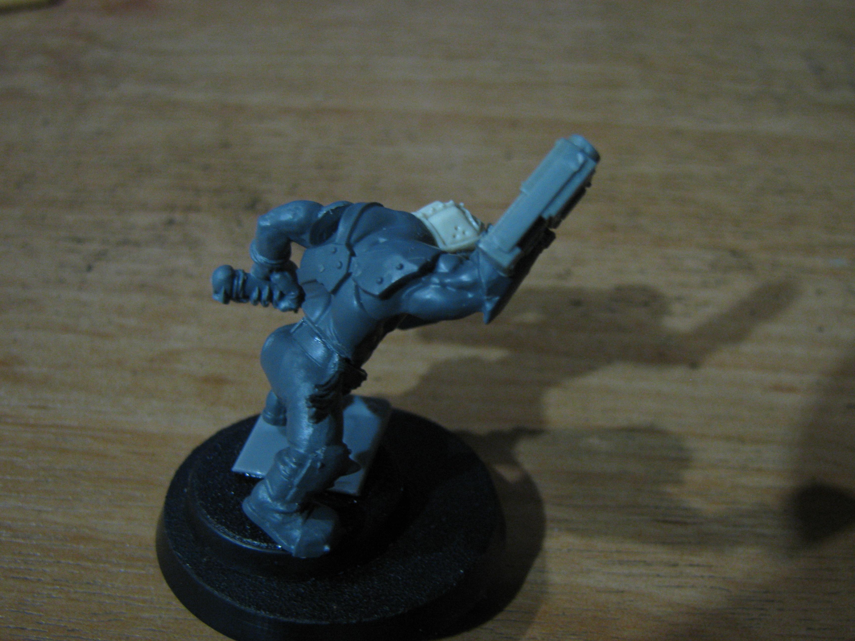 Bionik, Conversion, Cybork, Cyborks, Orks, Warhammer 40,000, Work In Progress