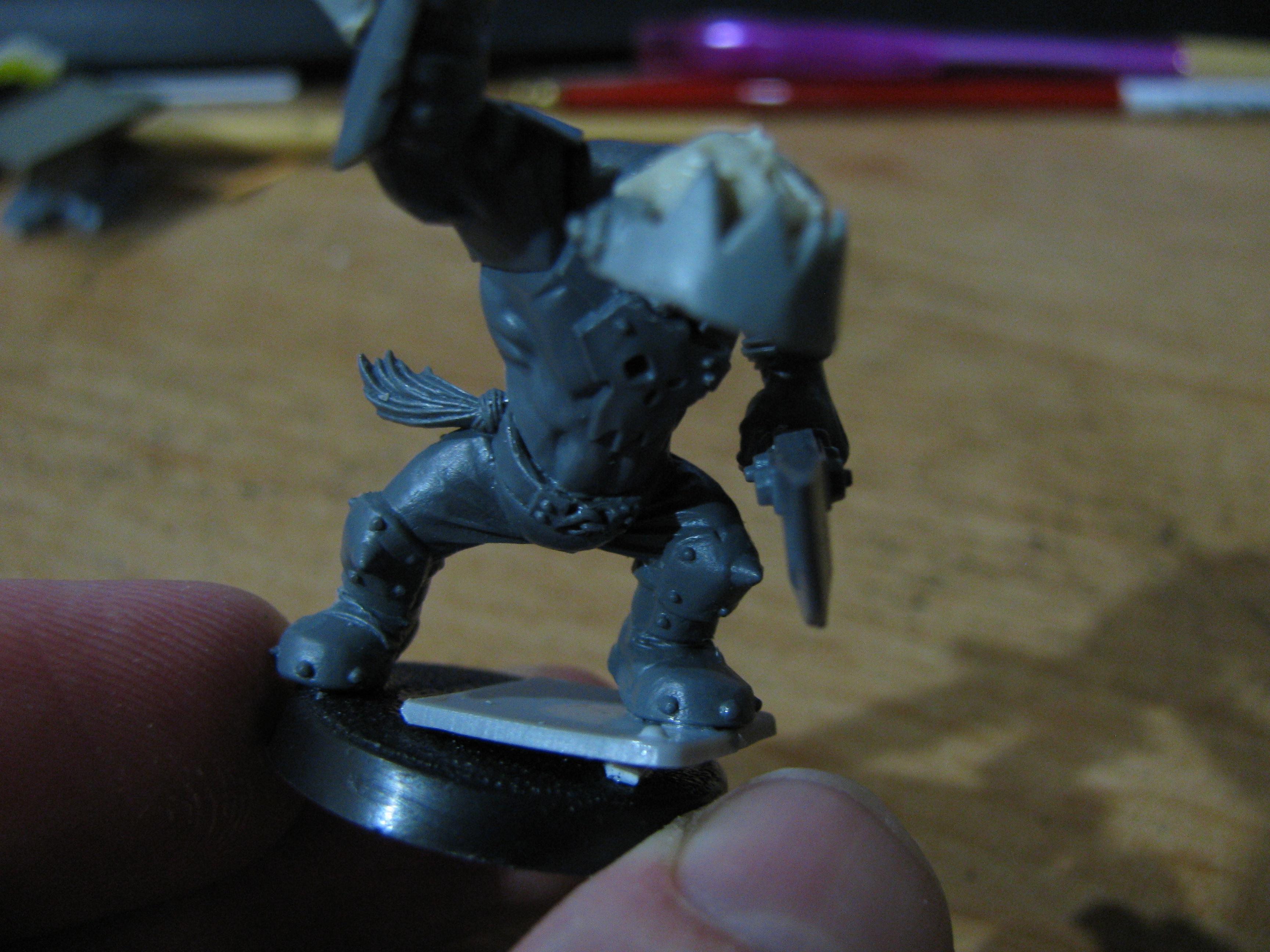 Bionik, Conversion, Cybork, Cyborks, Orks, Warhammer 40,000, Work In Progress