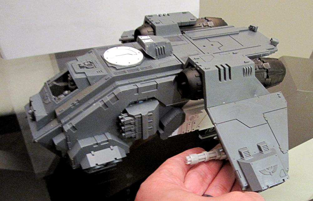 MajorTom StormRaven wip, mocked up pre-assembly V2