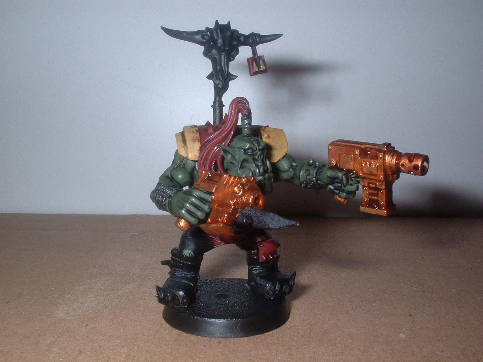 Da Nob with the Golden Sluggas. WIP