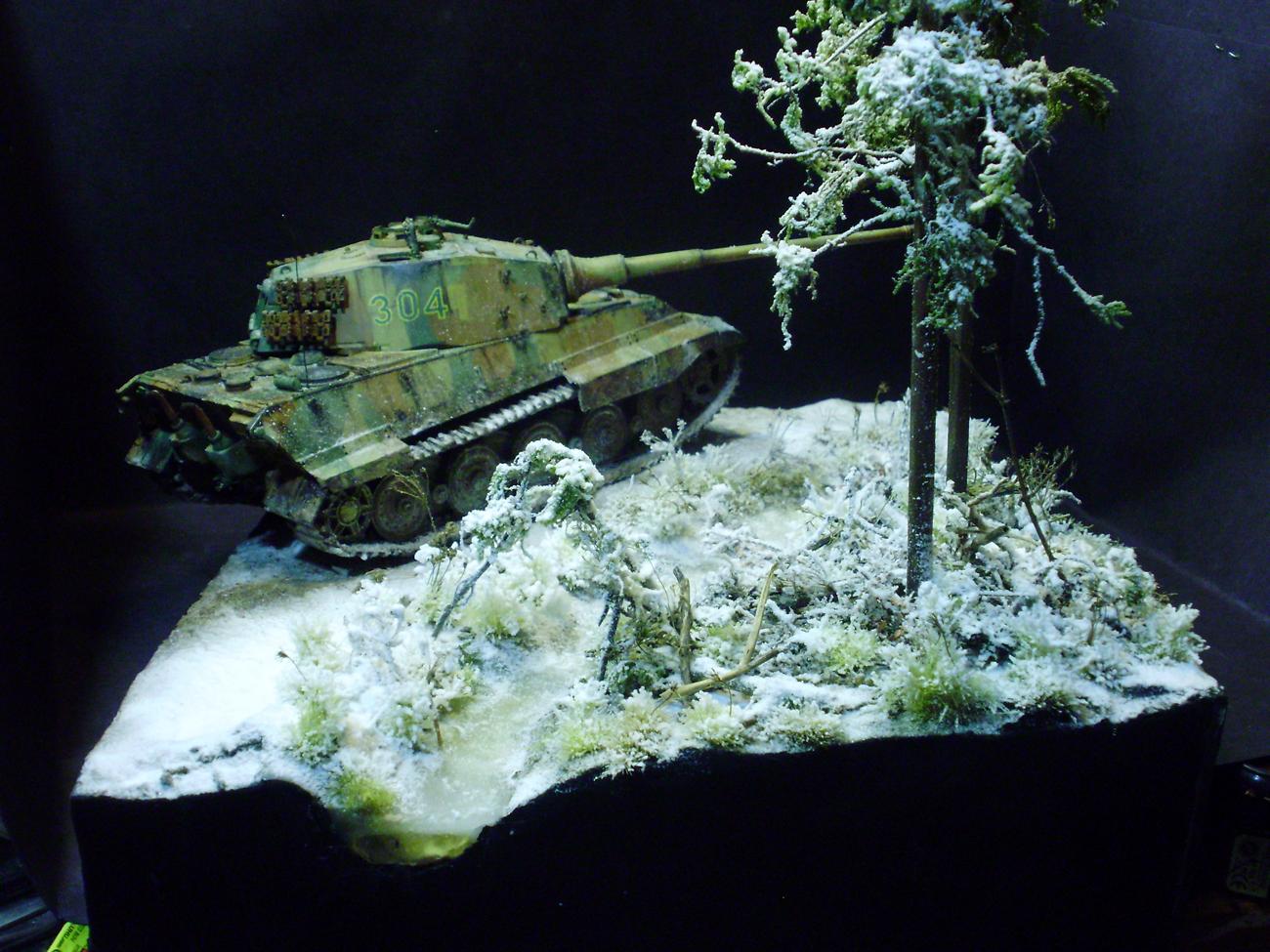 Germans, Snow, Tiger Ii, World War 2