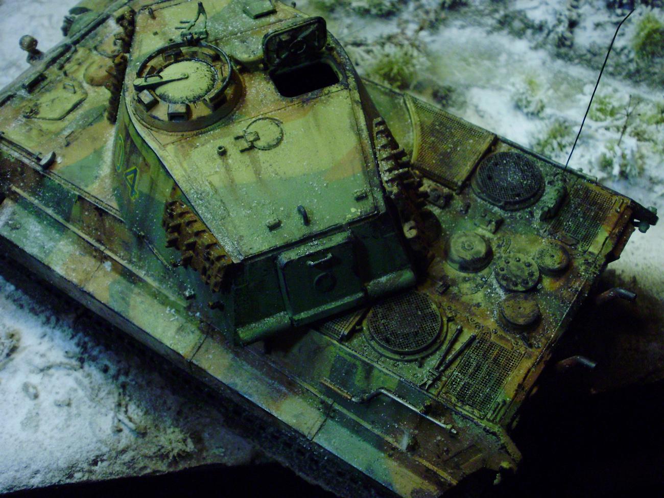 Germans, Snow, Tiger Ii, World War 2