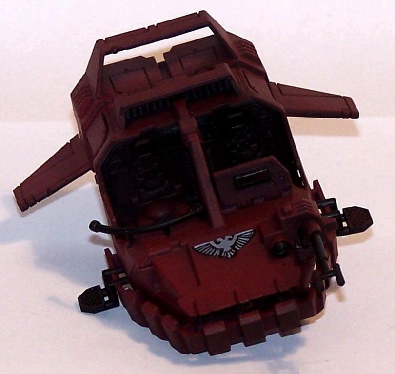 Land Speeder, Red, Space Marines, Work In Progress