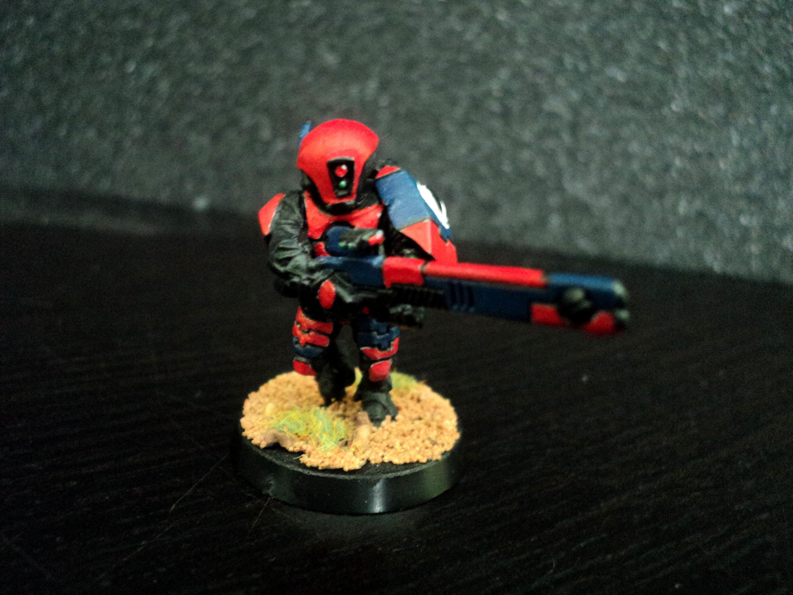 Blue, Fire Warriors, Red, Tau
