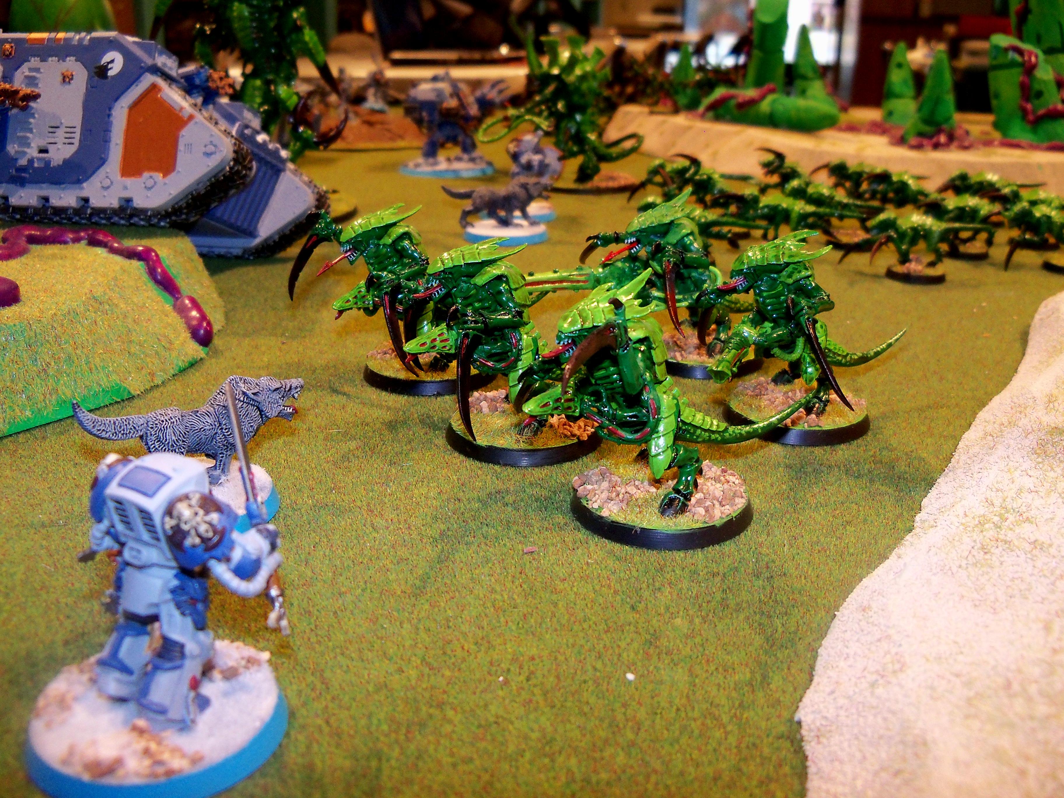 Space Wolves, Tyranids