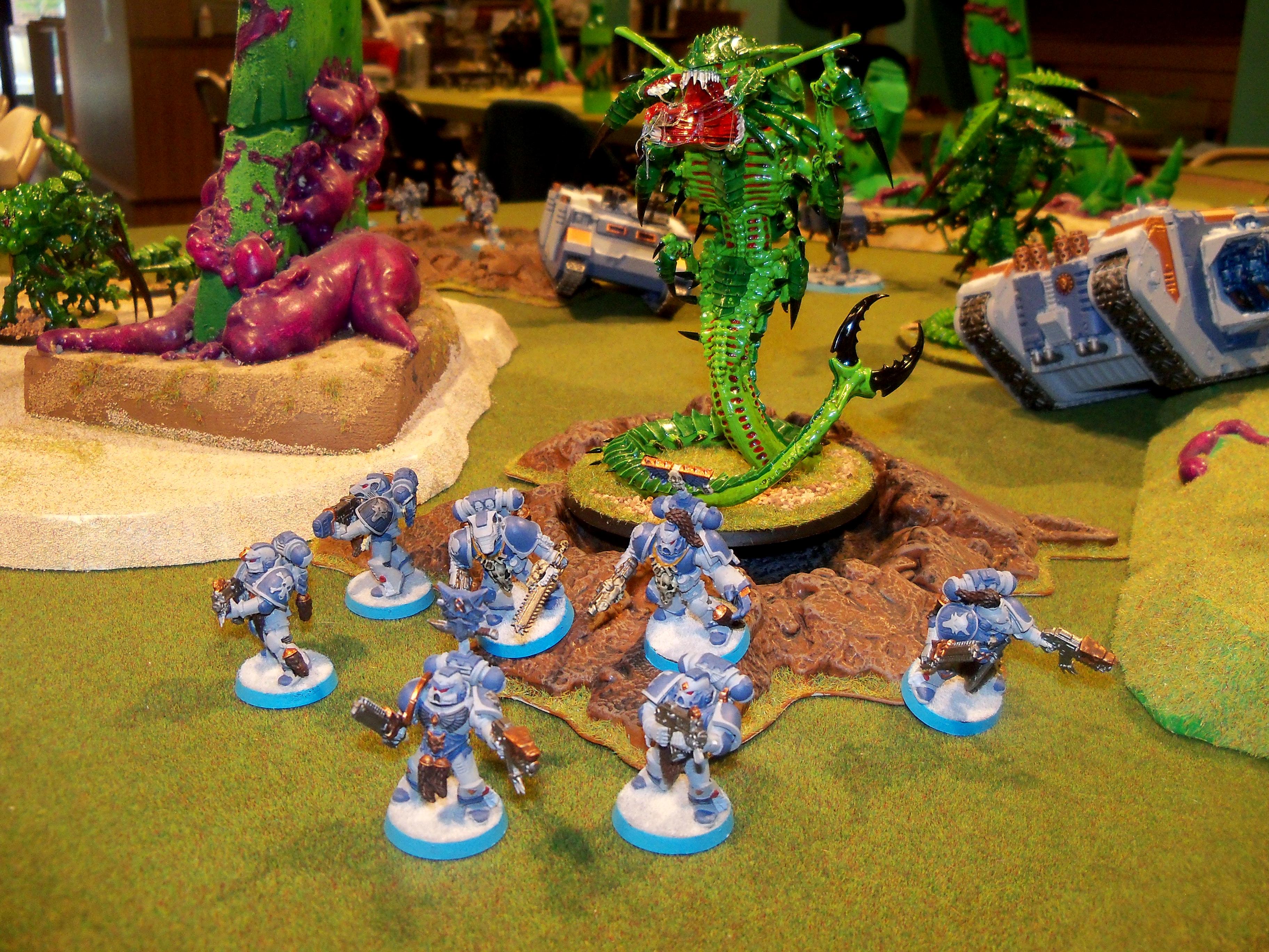 Mawloc, Space Wolves, Tyranids