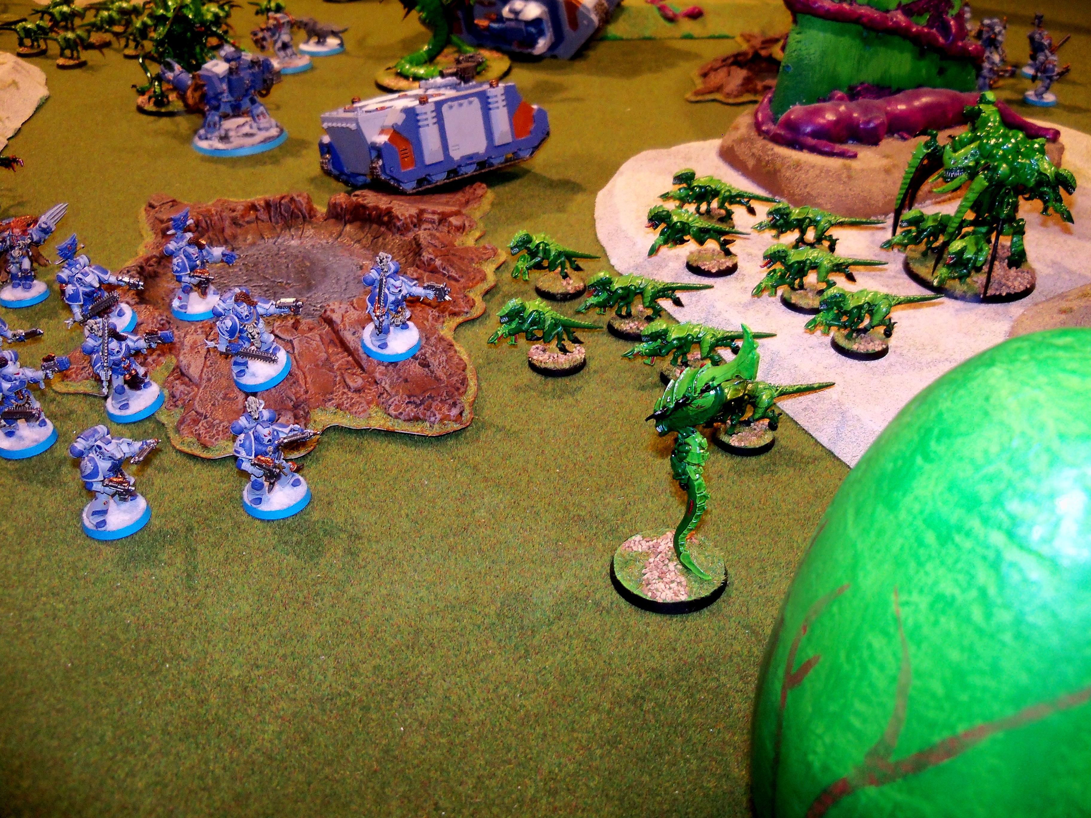 Space Wolves, Tyranids