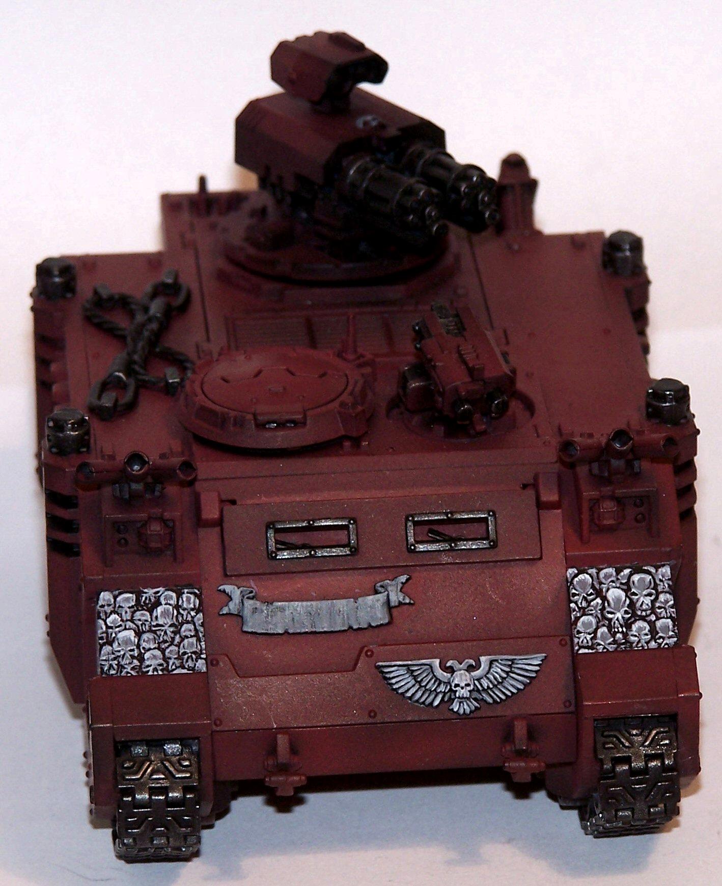 Emperor's Wings, Razorback, Skull, Space Marines, Work In Progress