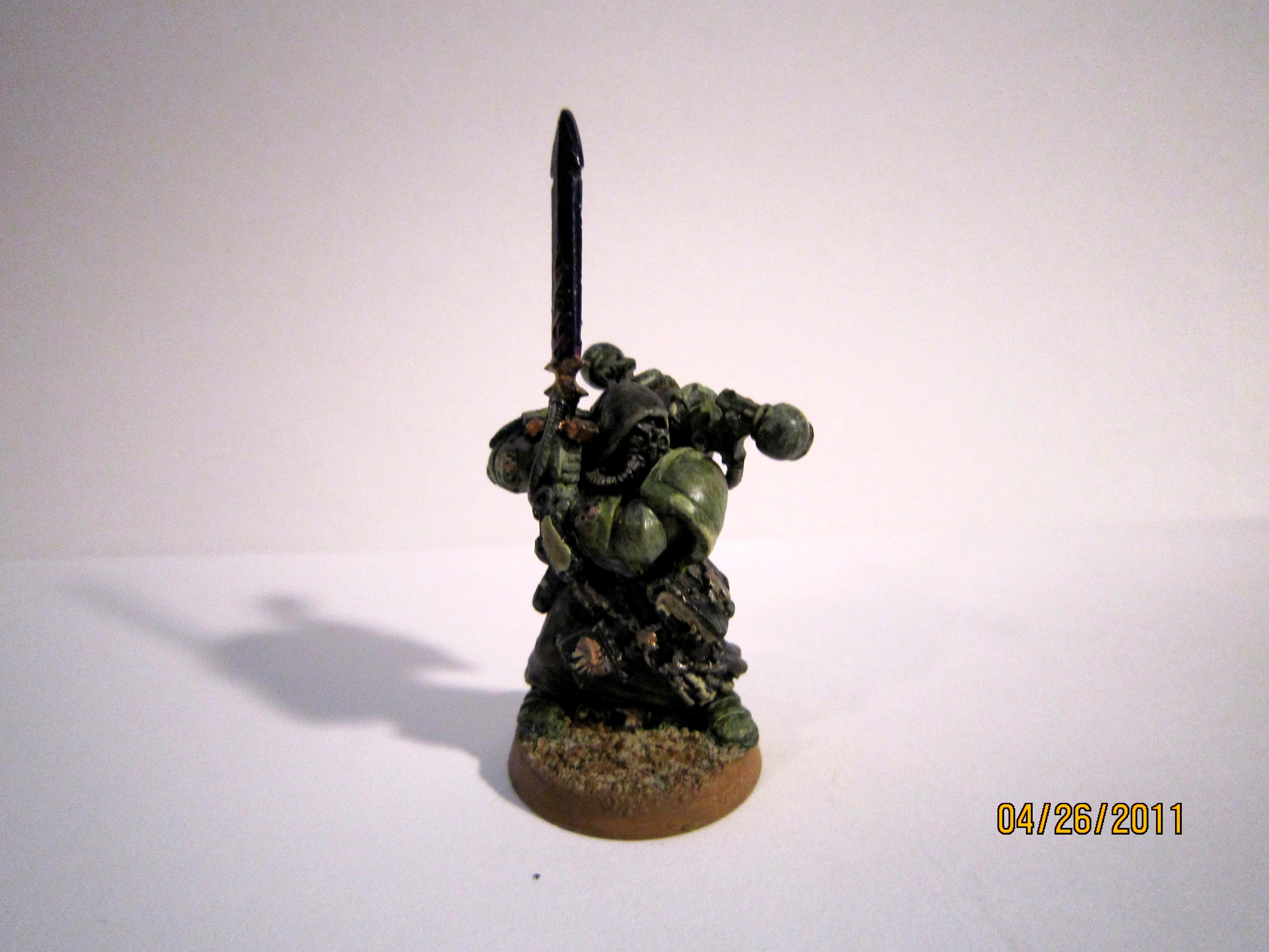 Chaos, Chaos Space Marines, Death Guard, Nurgle, Sorcerer