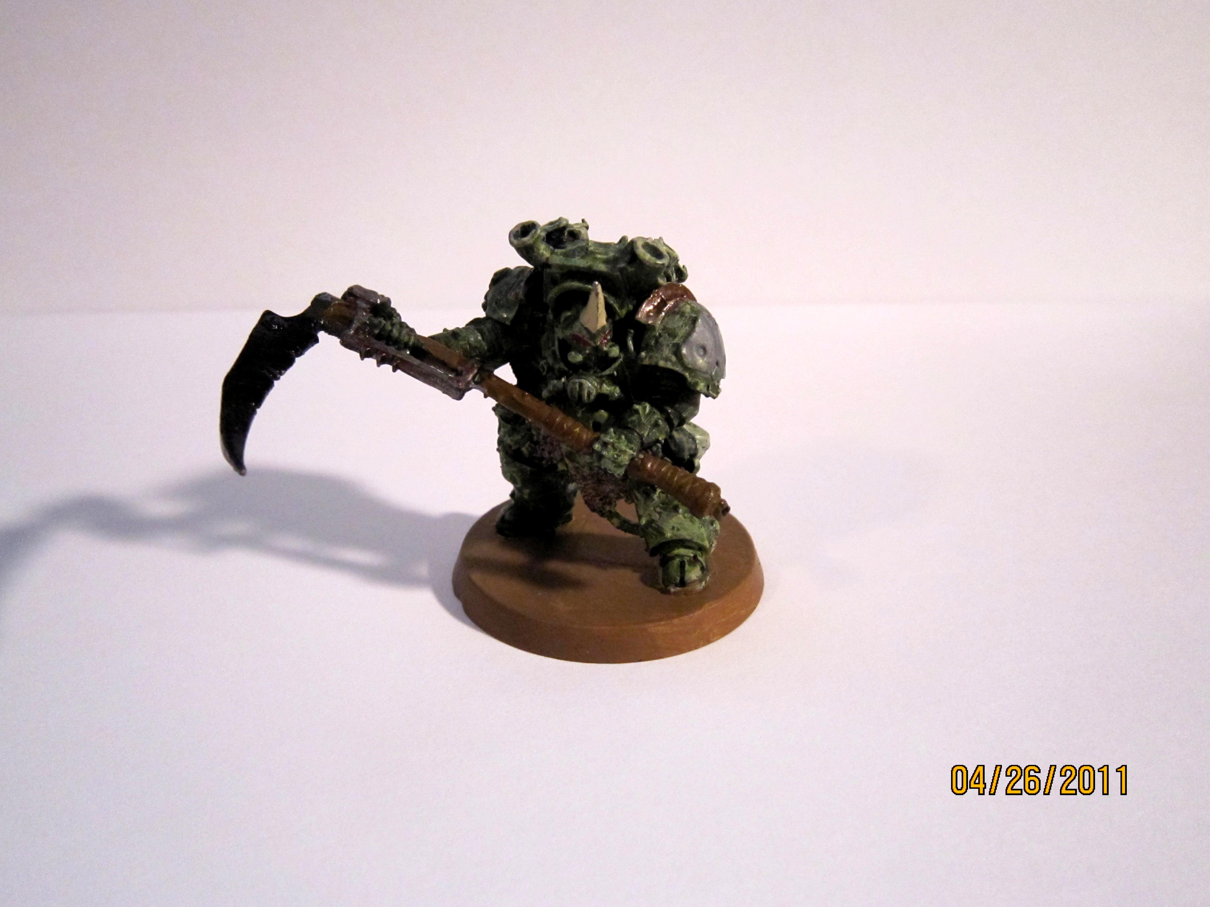 Chaos, Chaos Space Marines, Death Guard, Nurgle, Typhus