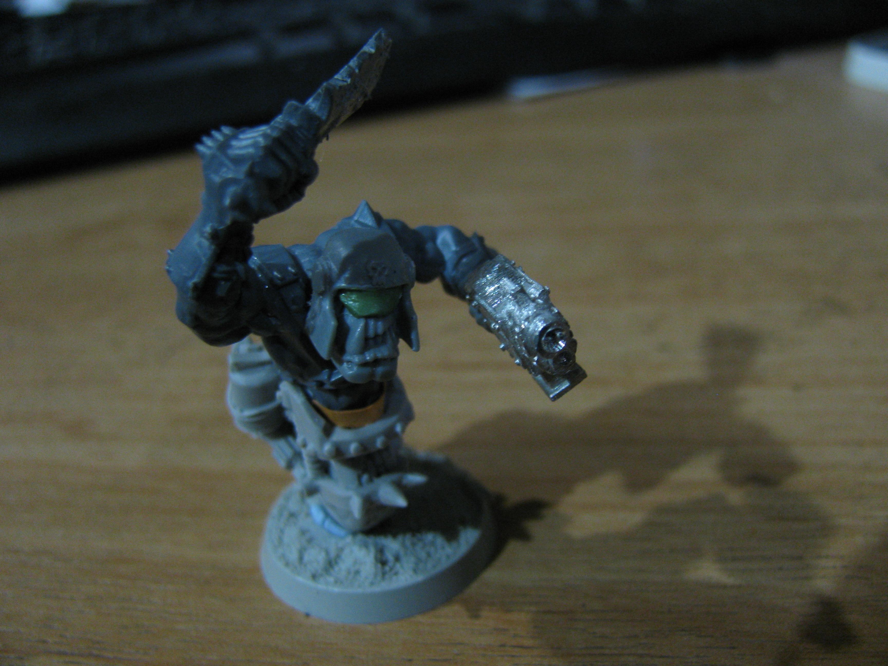 Bionik, Conversion, Cybork, Cyborks, Orks, Warhammer 40,000, Work In Progress