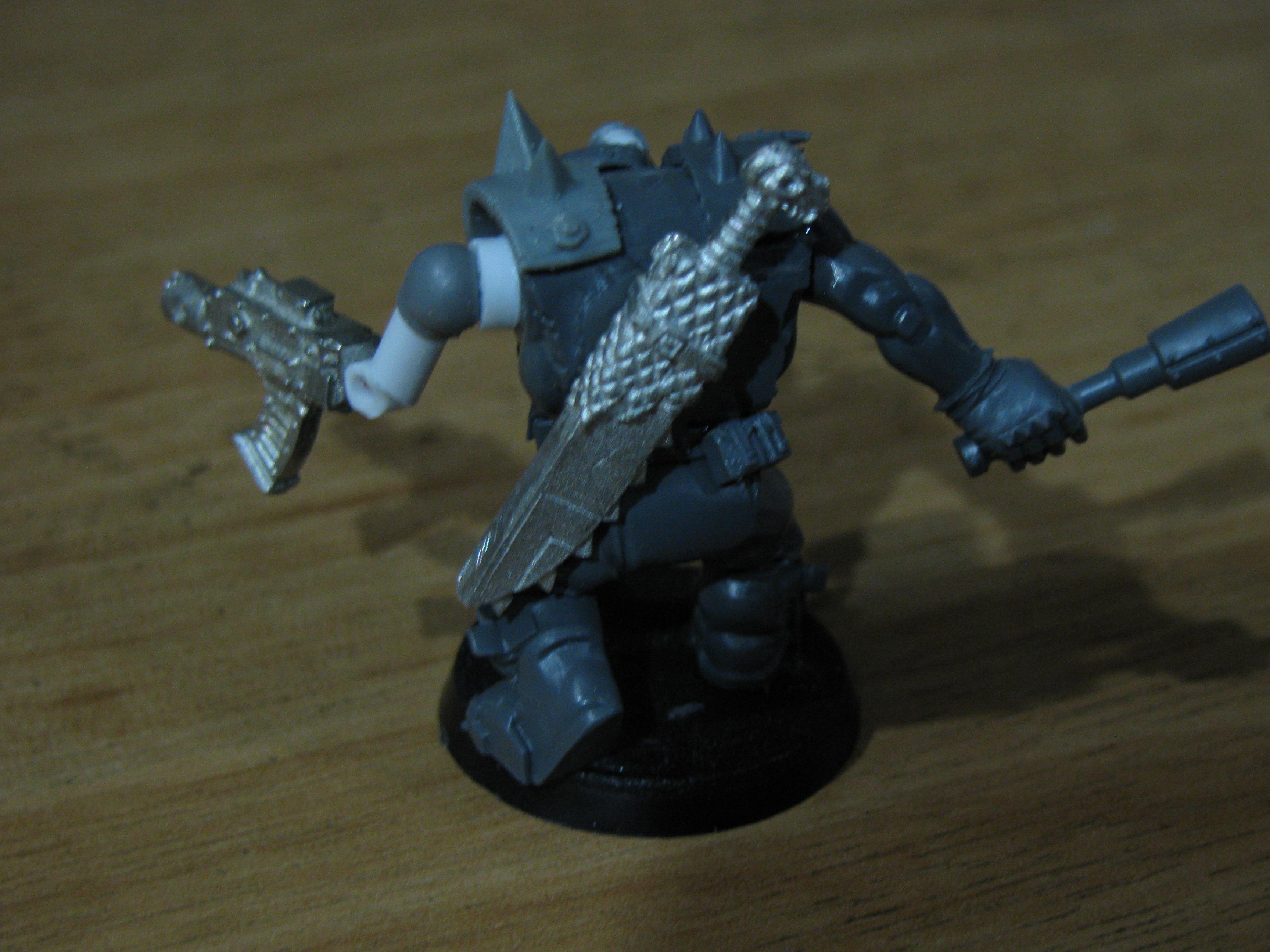 Bionik, Conversion, Cybork, Cyborks, Orks, Warhammer 40,000, Work In Progress