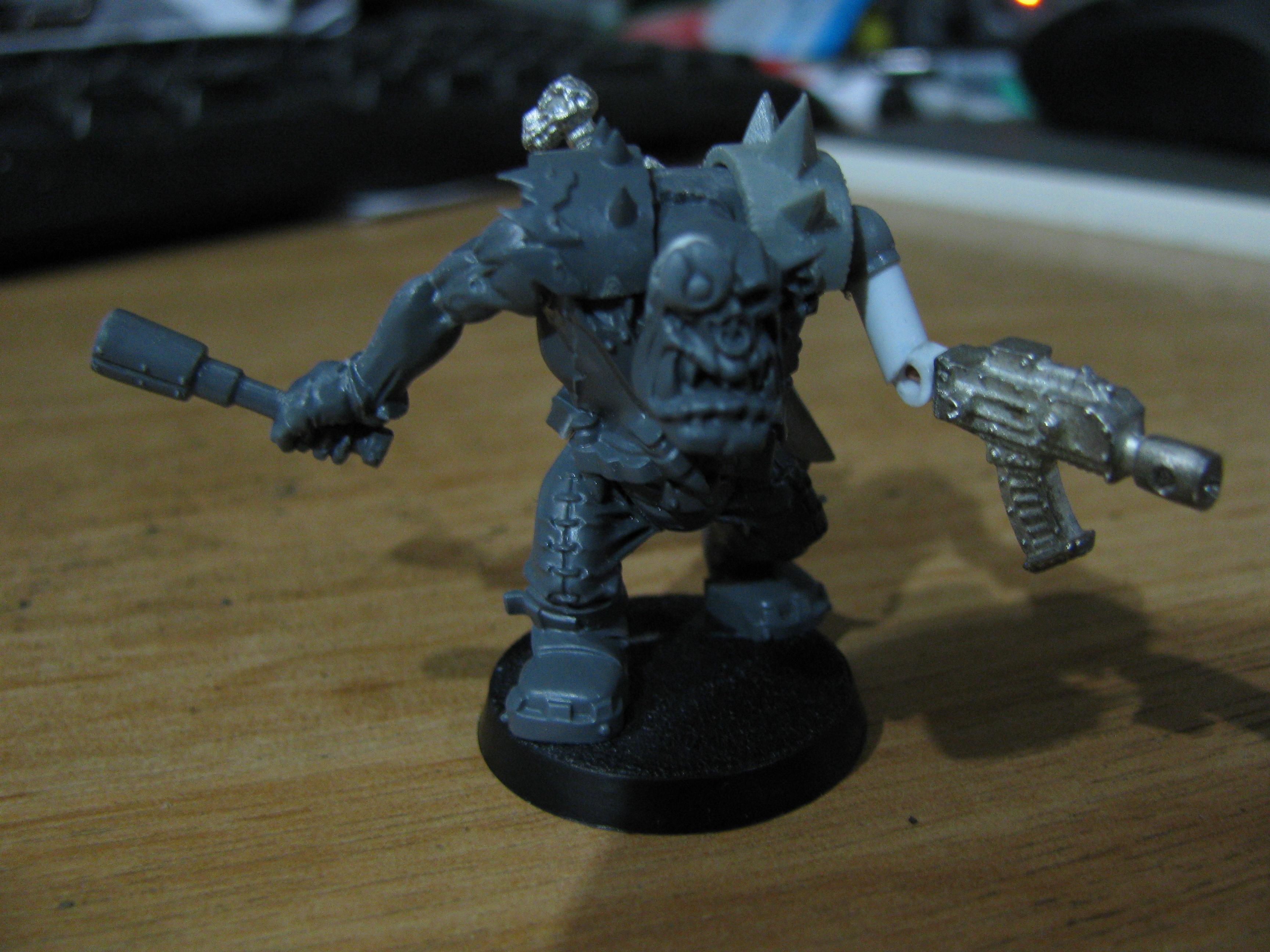 Bionik, Conversion, Cybork, Cyborks, Orks, Warhammer 40,000, Work In Progress