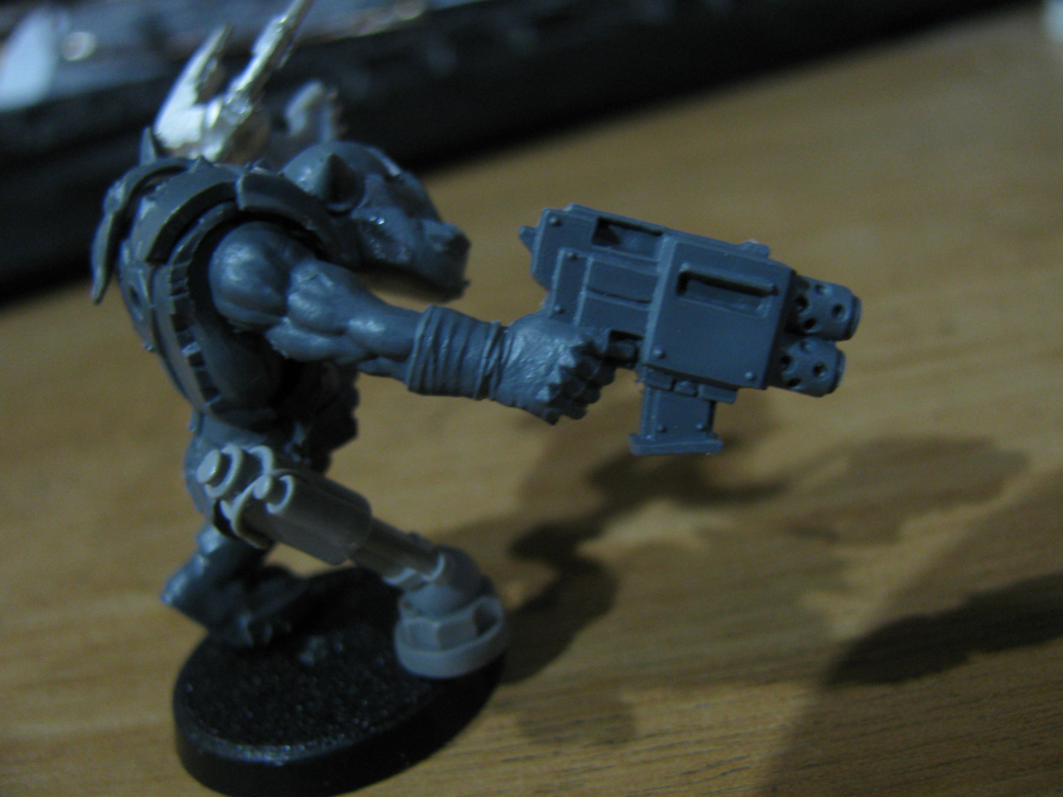 Bionik, Conversion, Cybork, Cyborks, Orks, Warhammer 40,000, Work In Progress