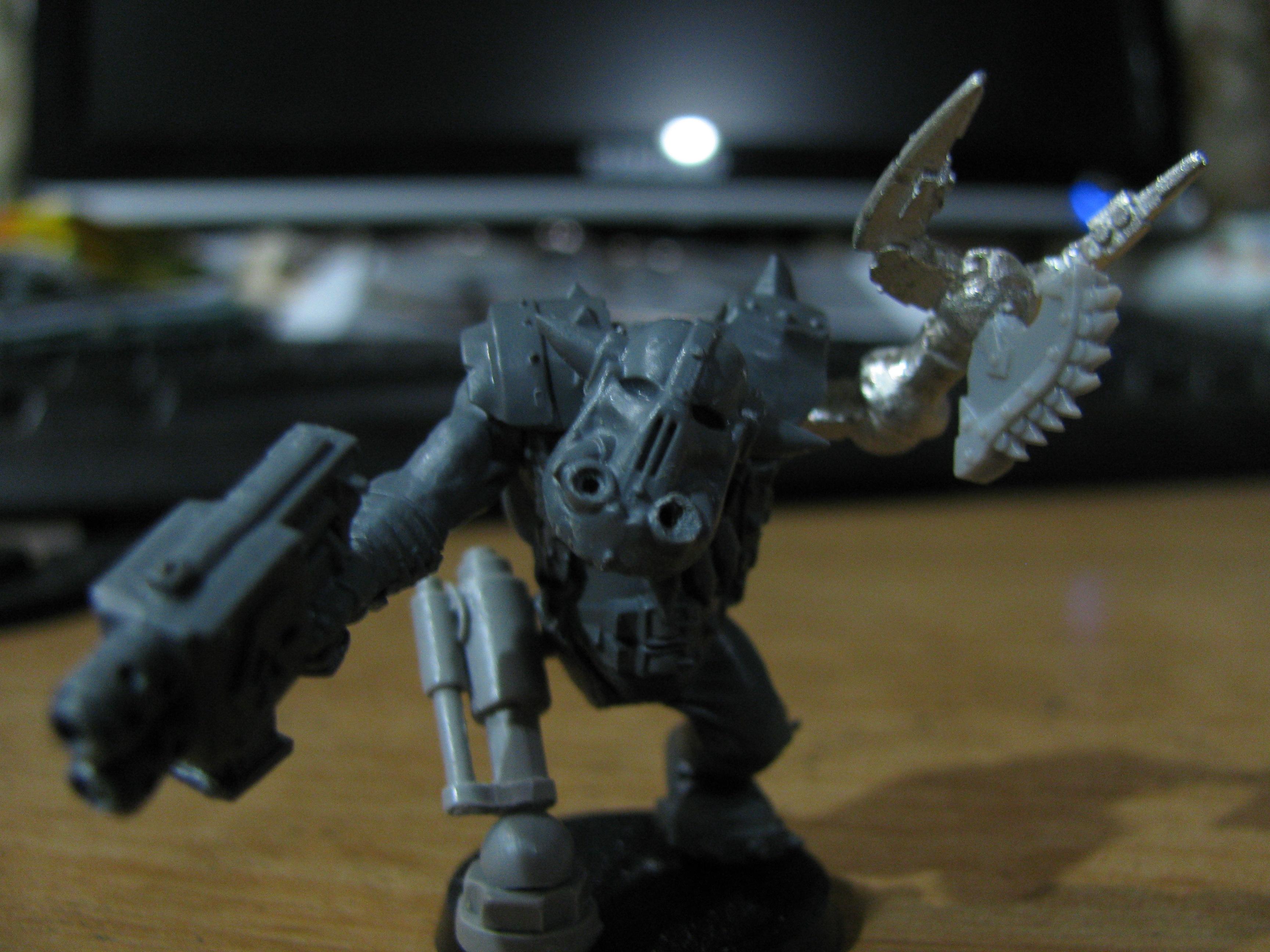 Bionik, Conversion, Cybork, Cyborks, Orks, Warhammer 40,000, Work In Progress