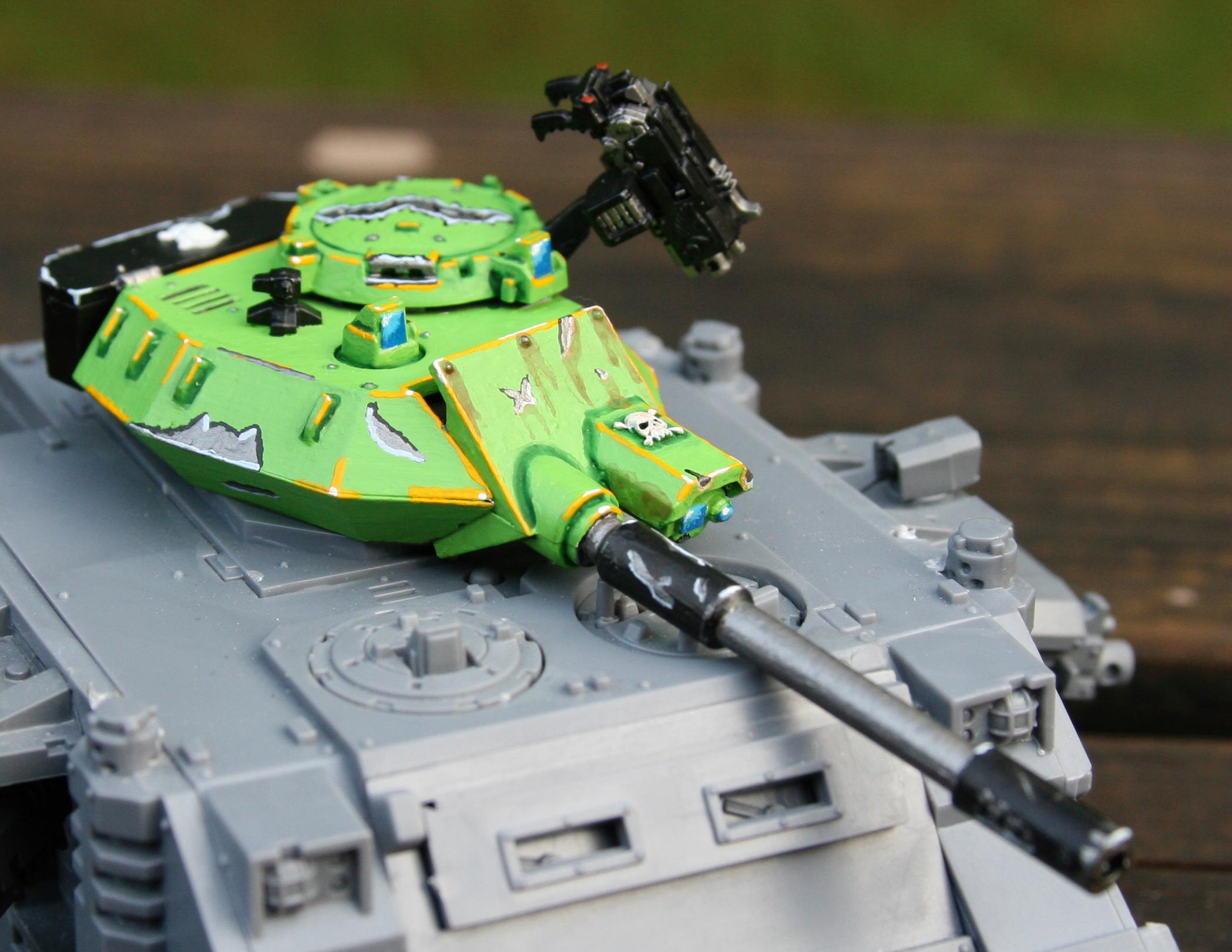 Autocannon, Battle Damage, Predator, Sargent, Sons Of Medusa, Space Marines, Storm Bolter, Tactical Squad, Weathered