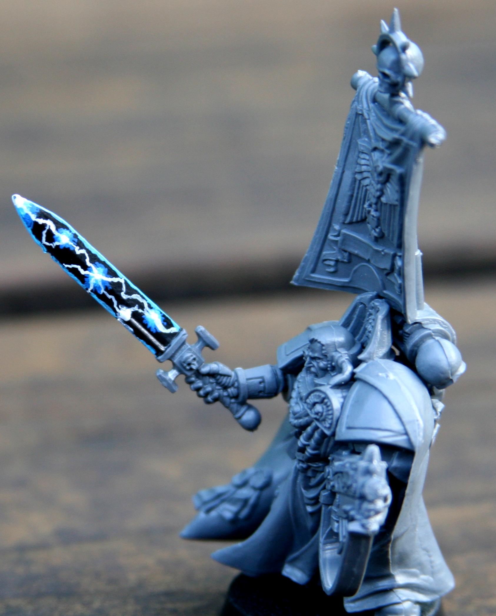 Force Weapon, Power Weapon, Sargent, Sons Of Medusa, Space Marines, Tactical Squad