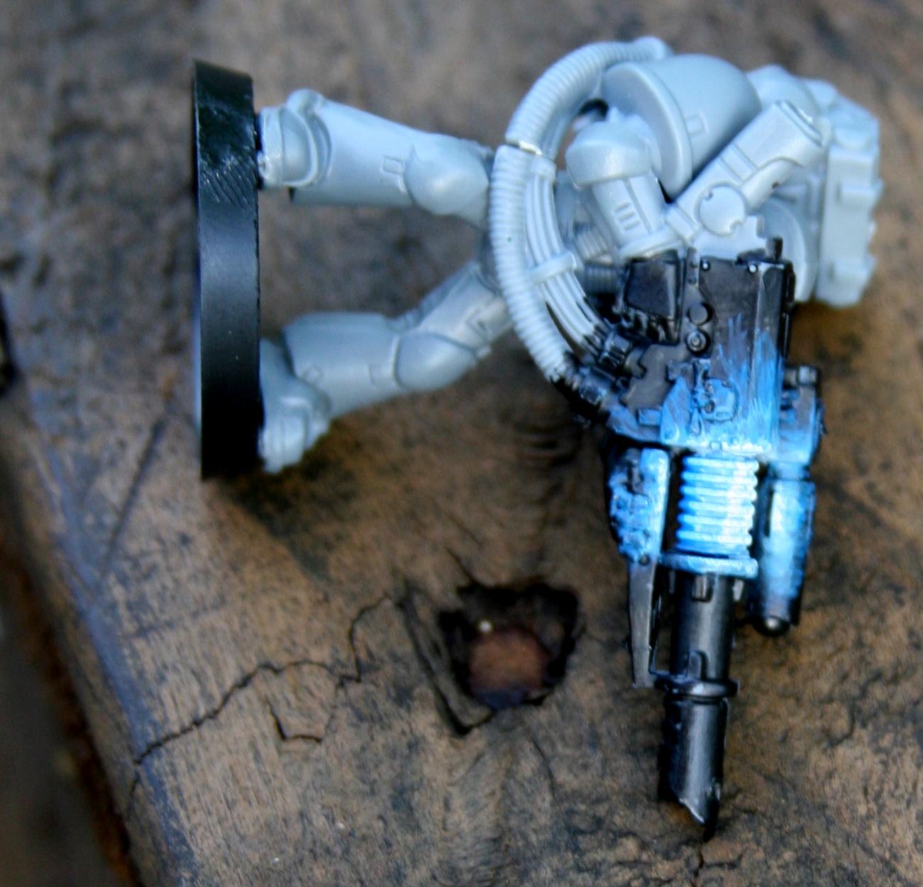 Lascannon, Object Source Lighting, Objective Source Lighting, Sargent, Sons Of Medusa, Space Marines, Tactical Squad