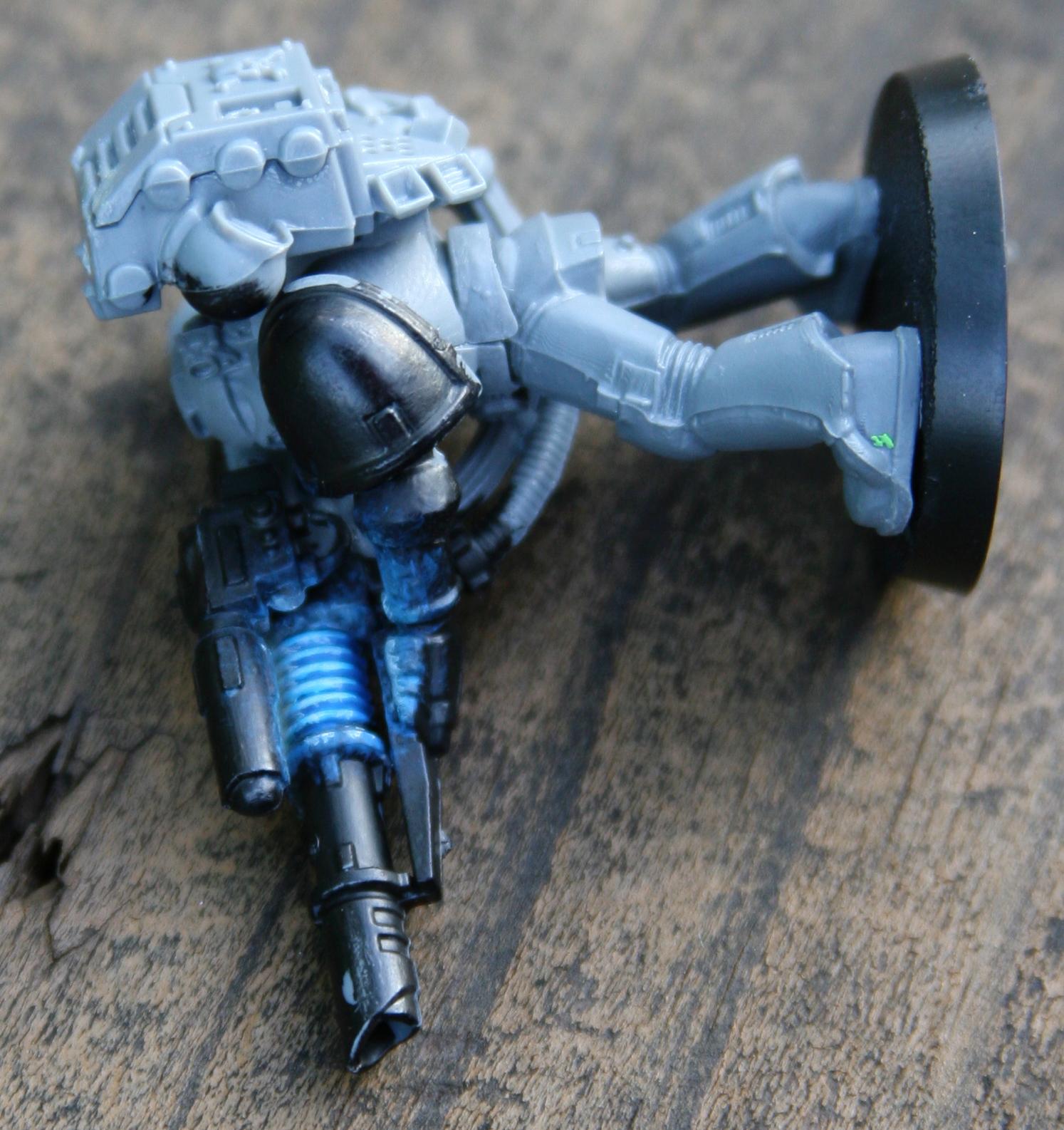 Lascannon, Object Source Lighting, Objective Source Lighting, Sargent, Sons Of Medusa, Space Marines, Tactical Squad