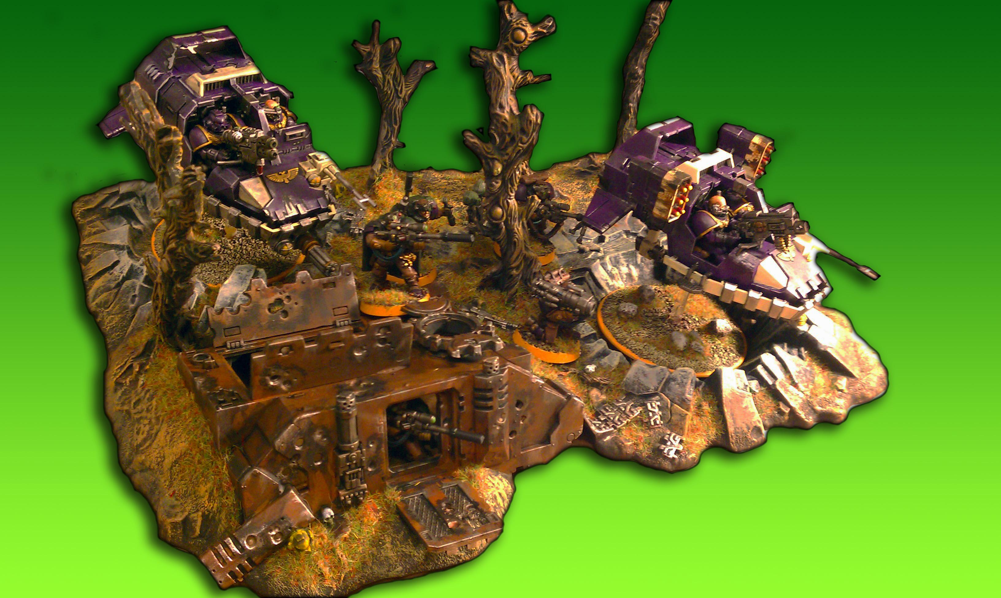 With some Minis Scouts w/ Sniper and a couple Landspeeders..