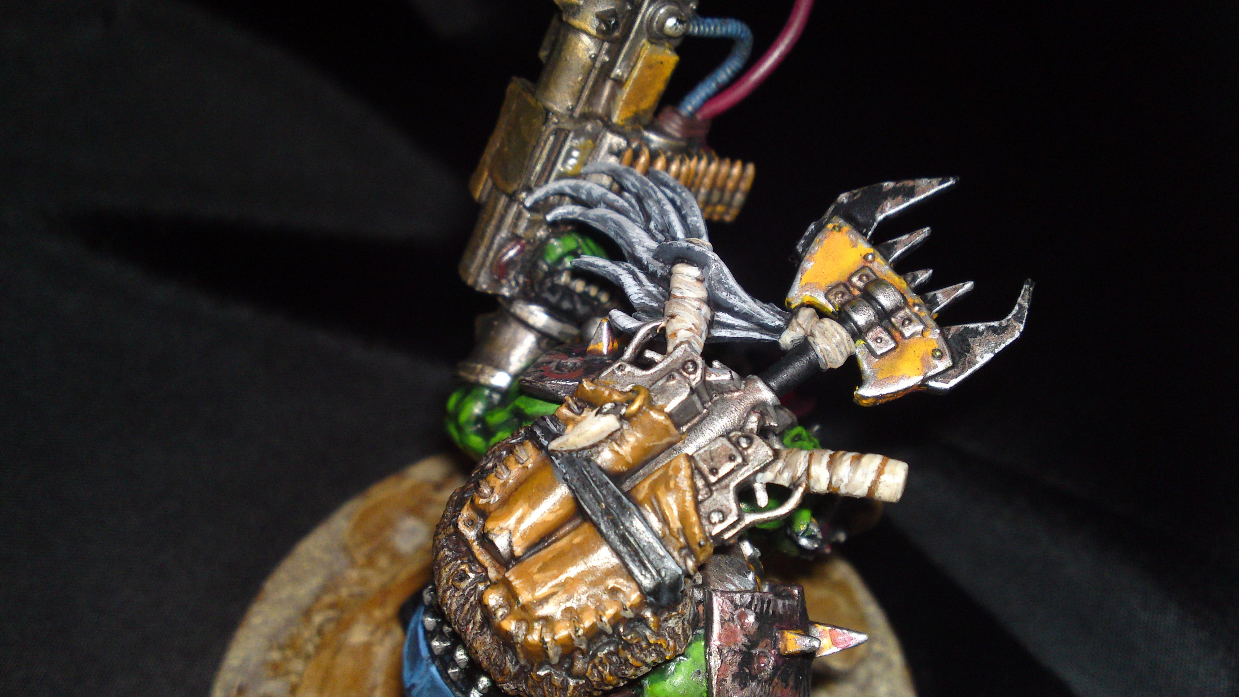Conversion, Ogres, Orks, Space, Squigg, Warboss