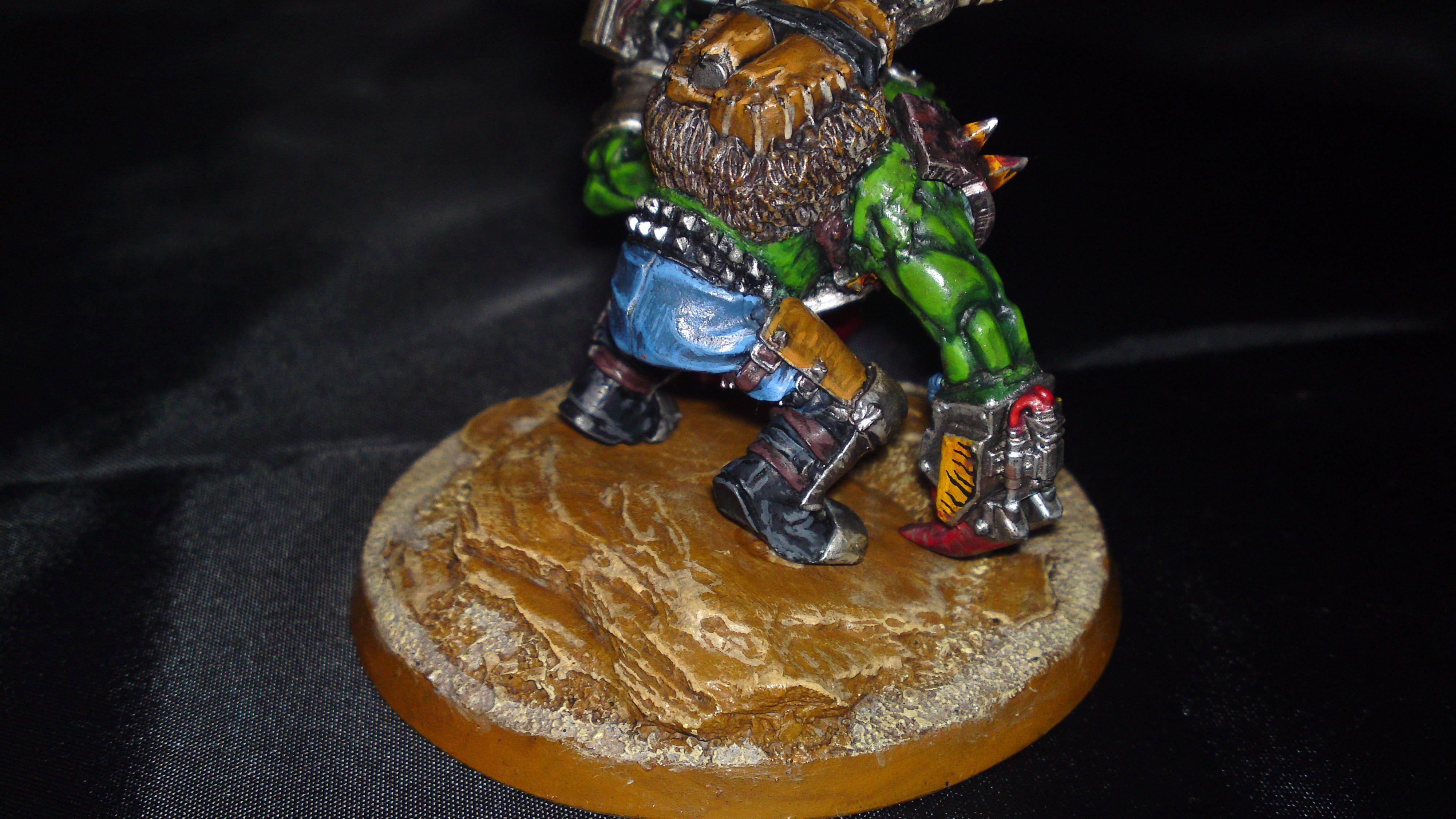 Conversion, Ogres, Orks, Space, Squigg, Warboss