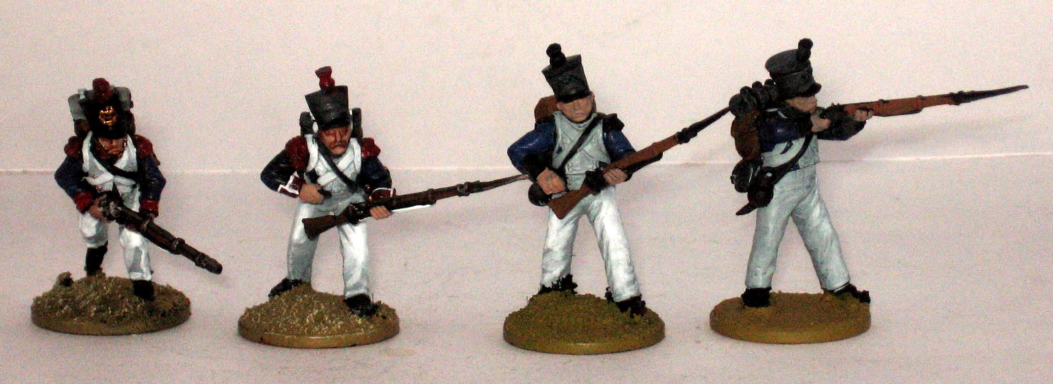 1815, French, Line, Napoleonic, Skirmishers