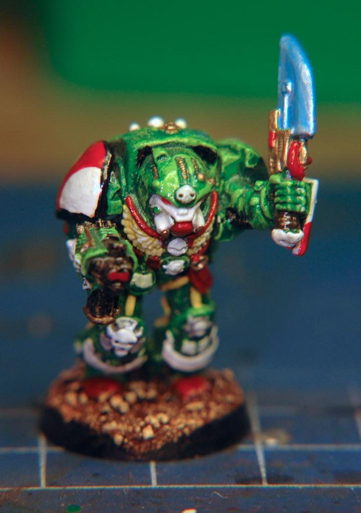 Librarian, Mantis Warriors, Out Of Production, Space Marines, Terminator Armor, Warhammer 40,000