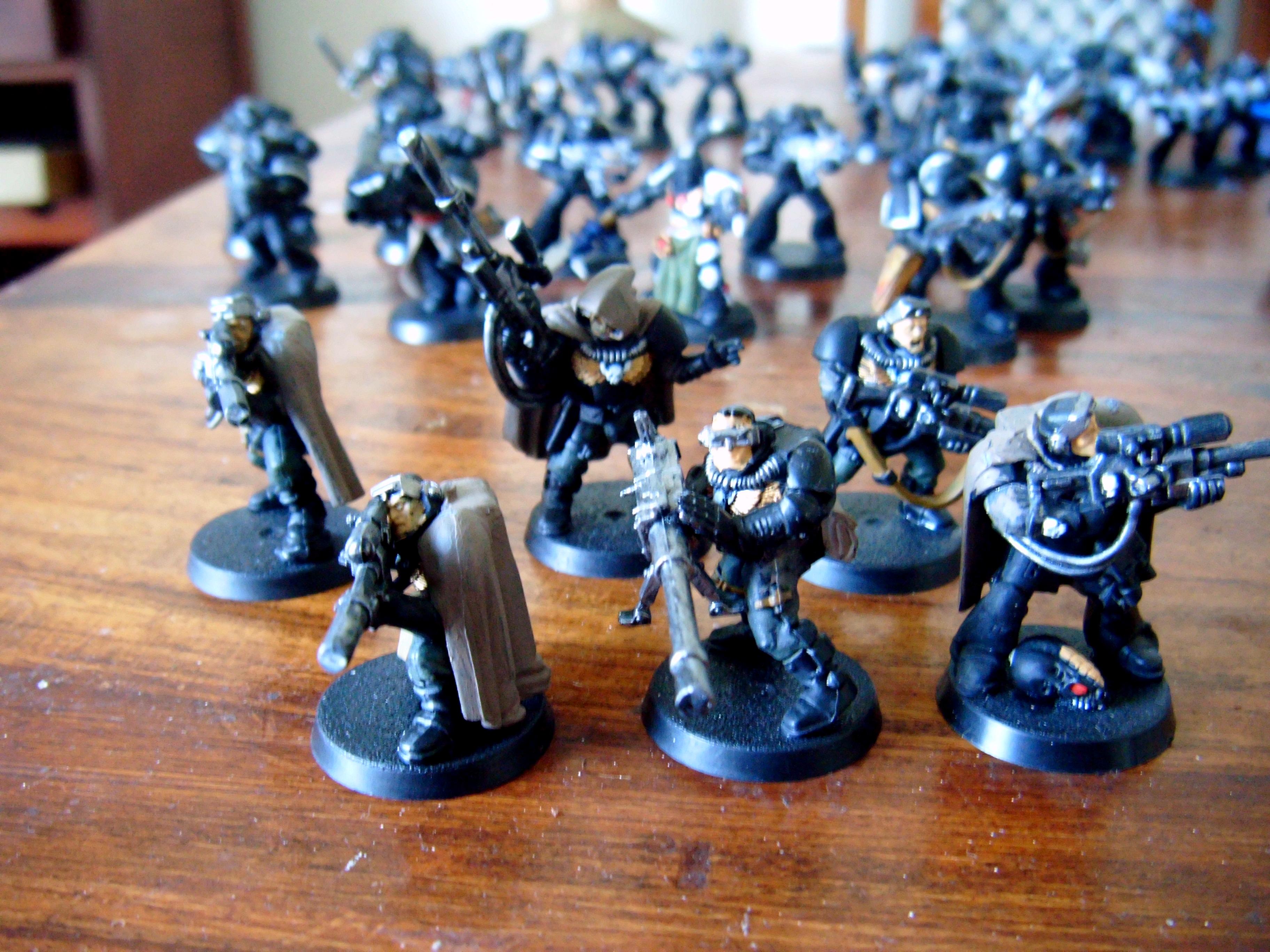Doomravens, Space Marines, Work In Progress