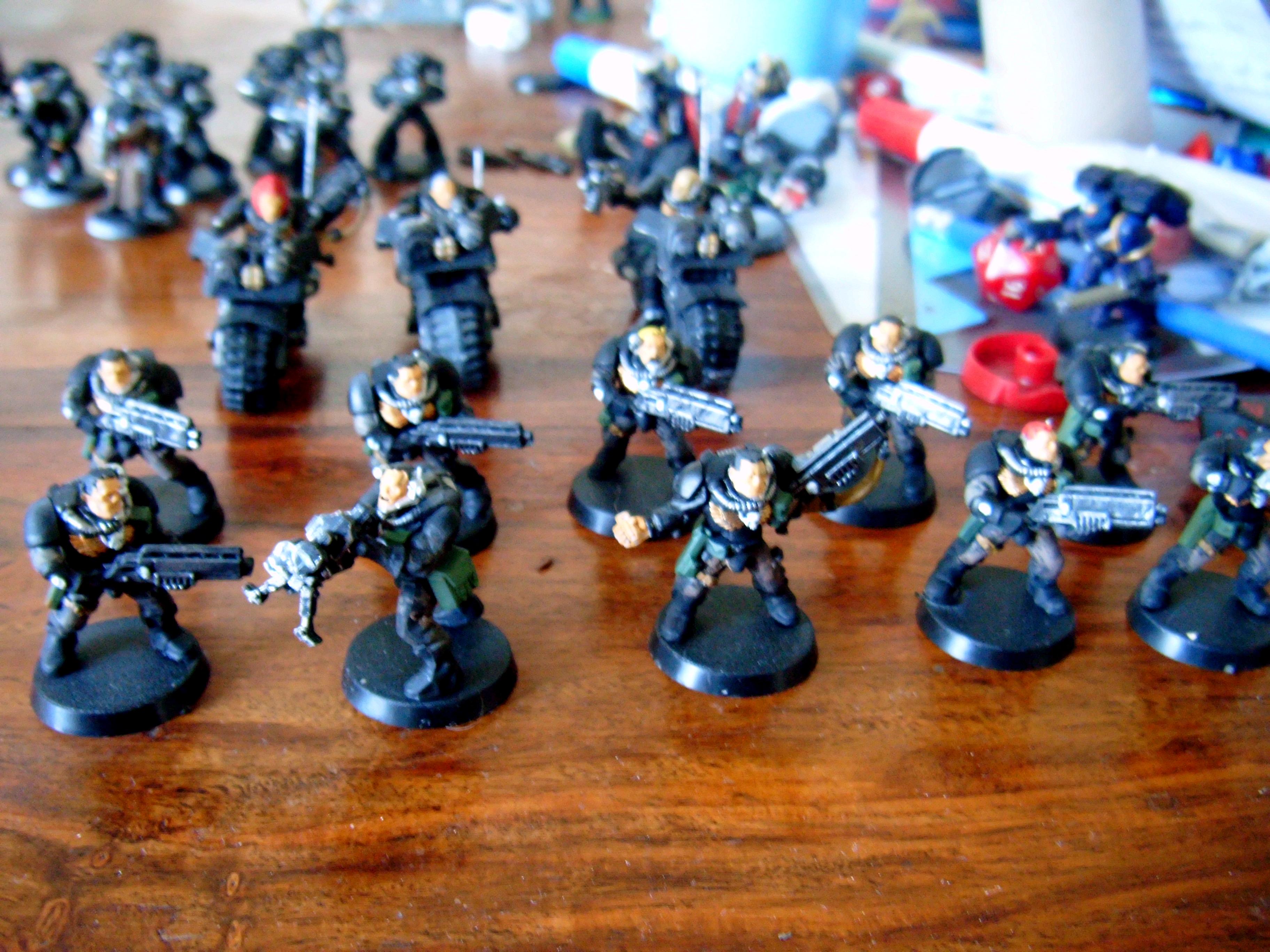 Doomravens, Space Marines, Work In Progress