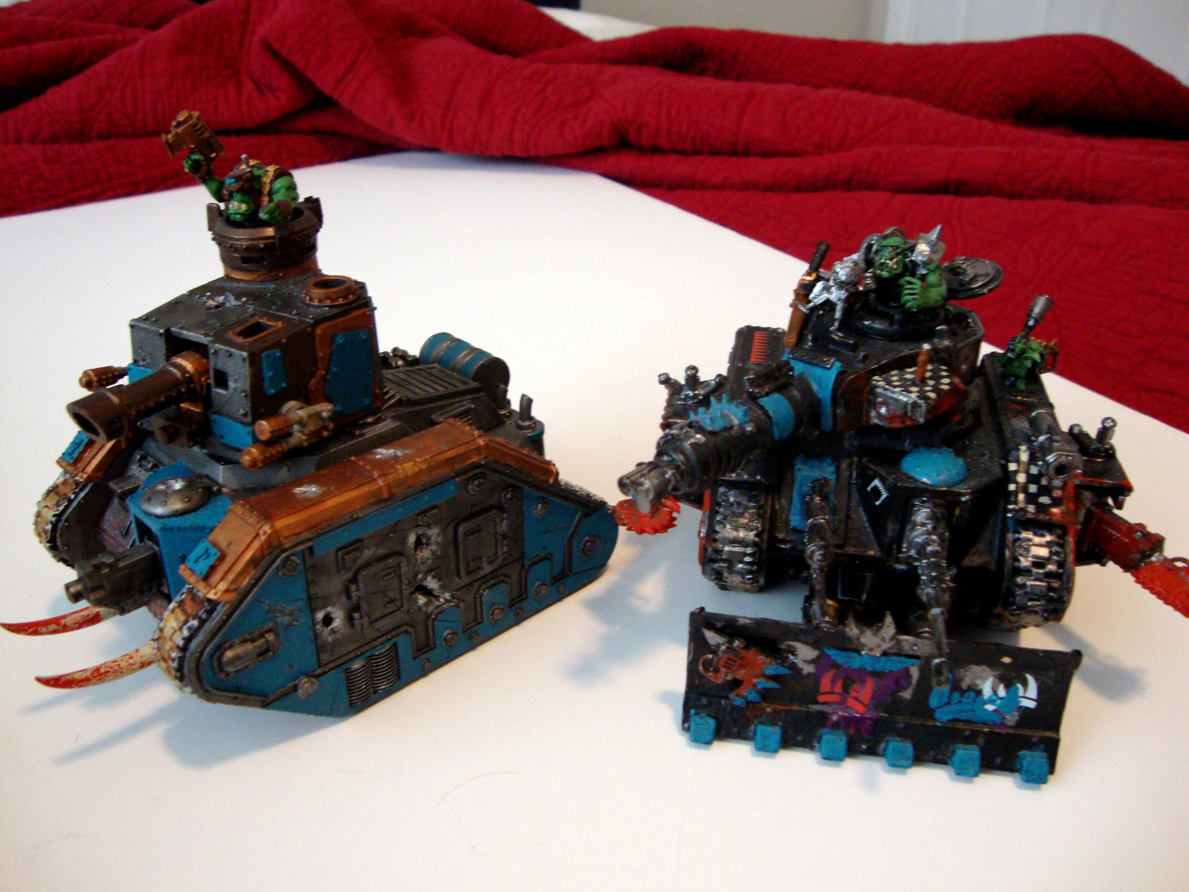Looted Waggon, Orcs, Orks
