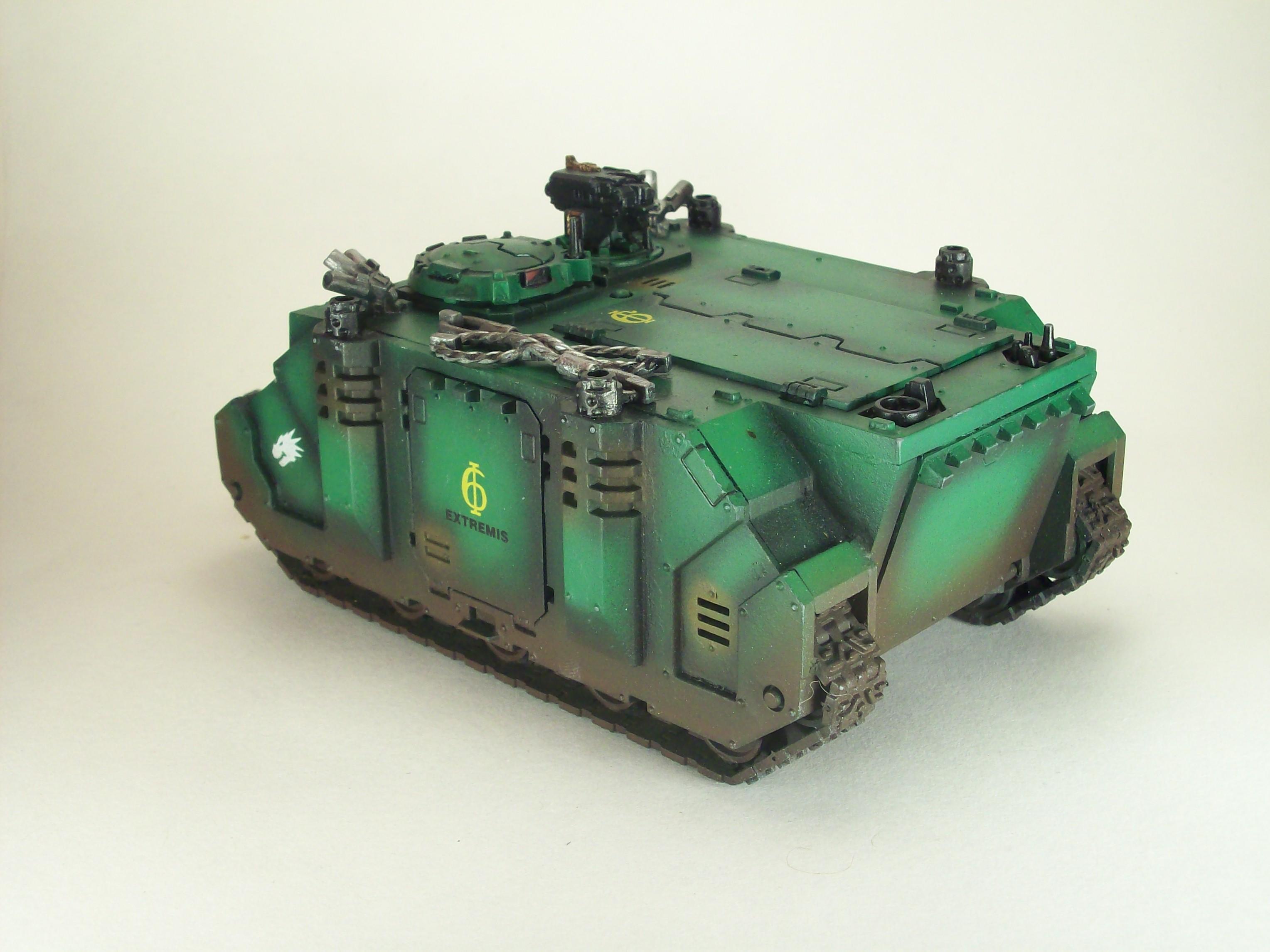 Rhino, Slamander, Space Marines